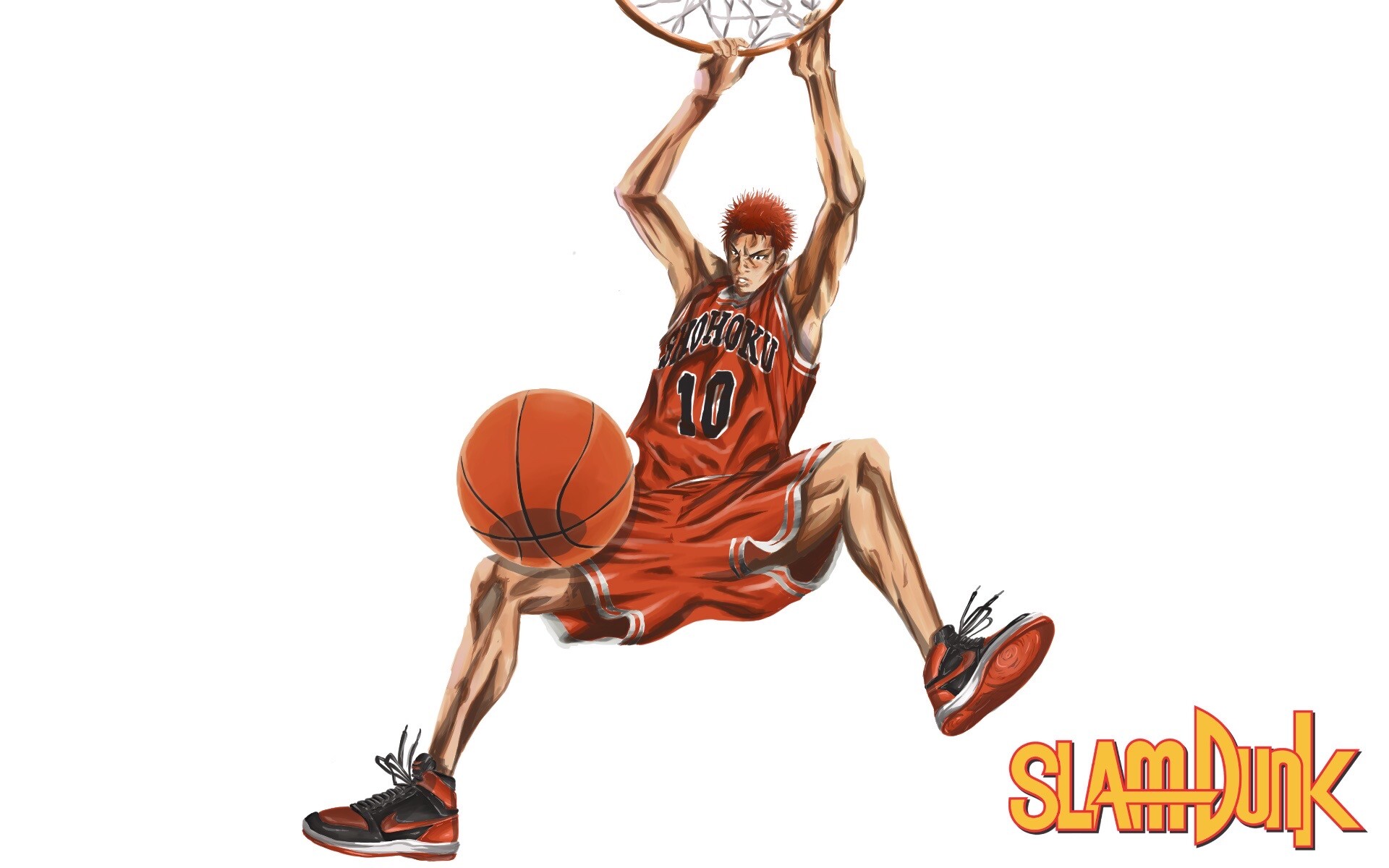Slam Dunk Anime Hanamichi Drawing