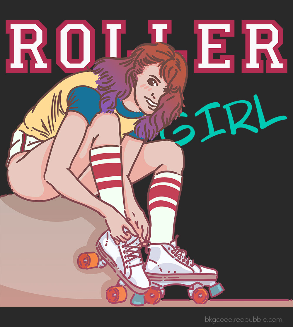 ArtStation - Roller Girl