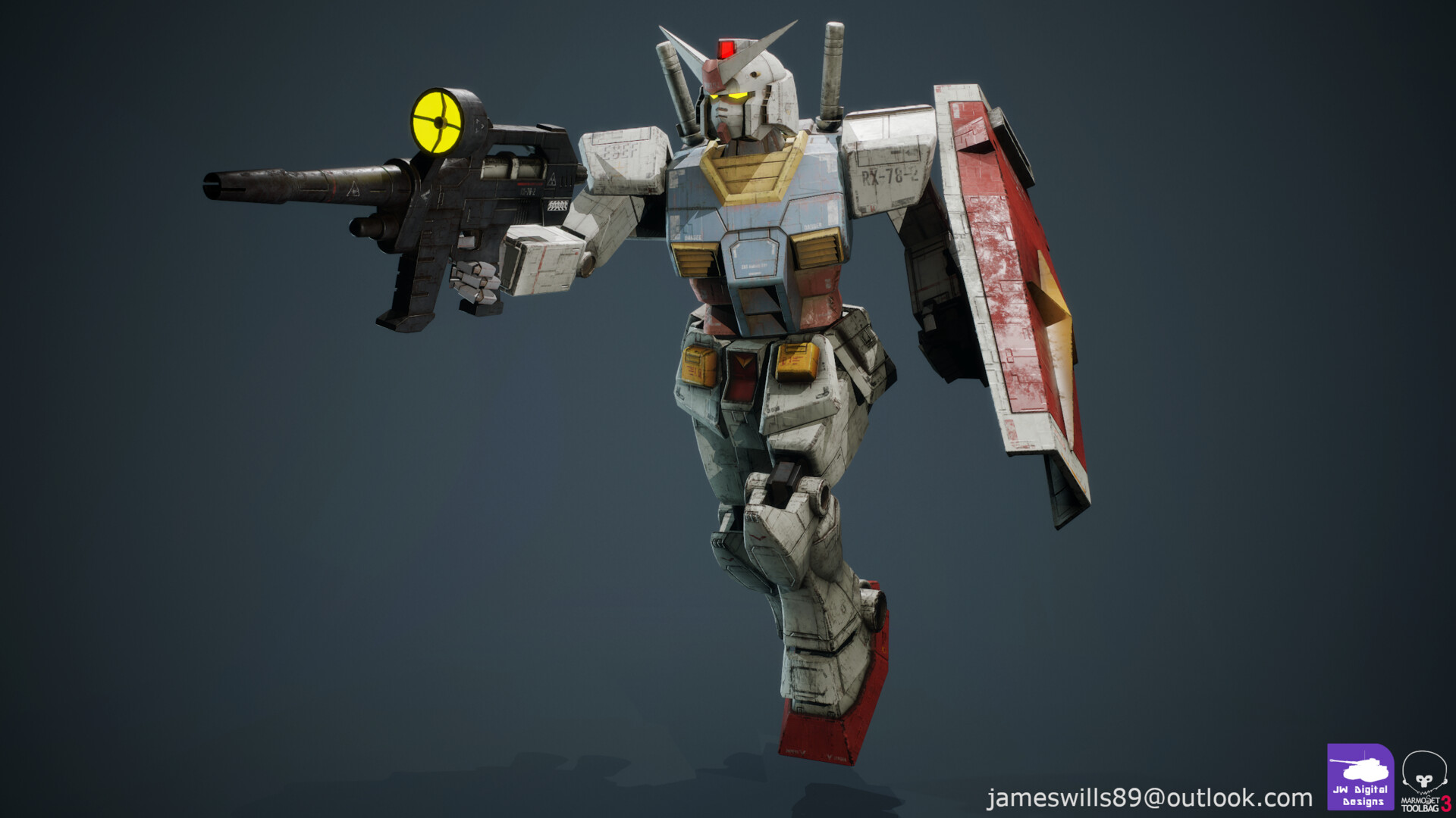 ArtStation - RX-78-2 Gundam