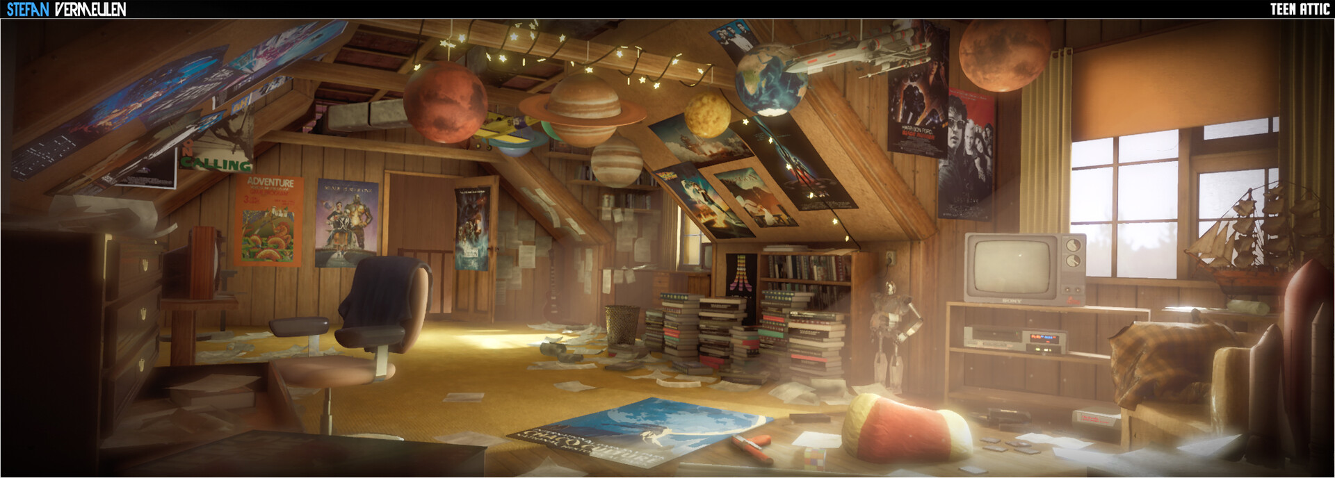Stefan Vermeulen 3d Game Art Student Environment Design