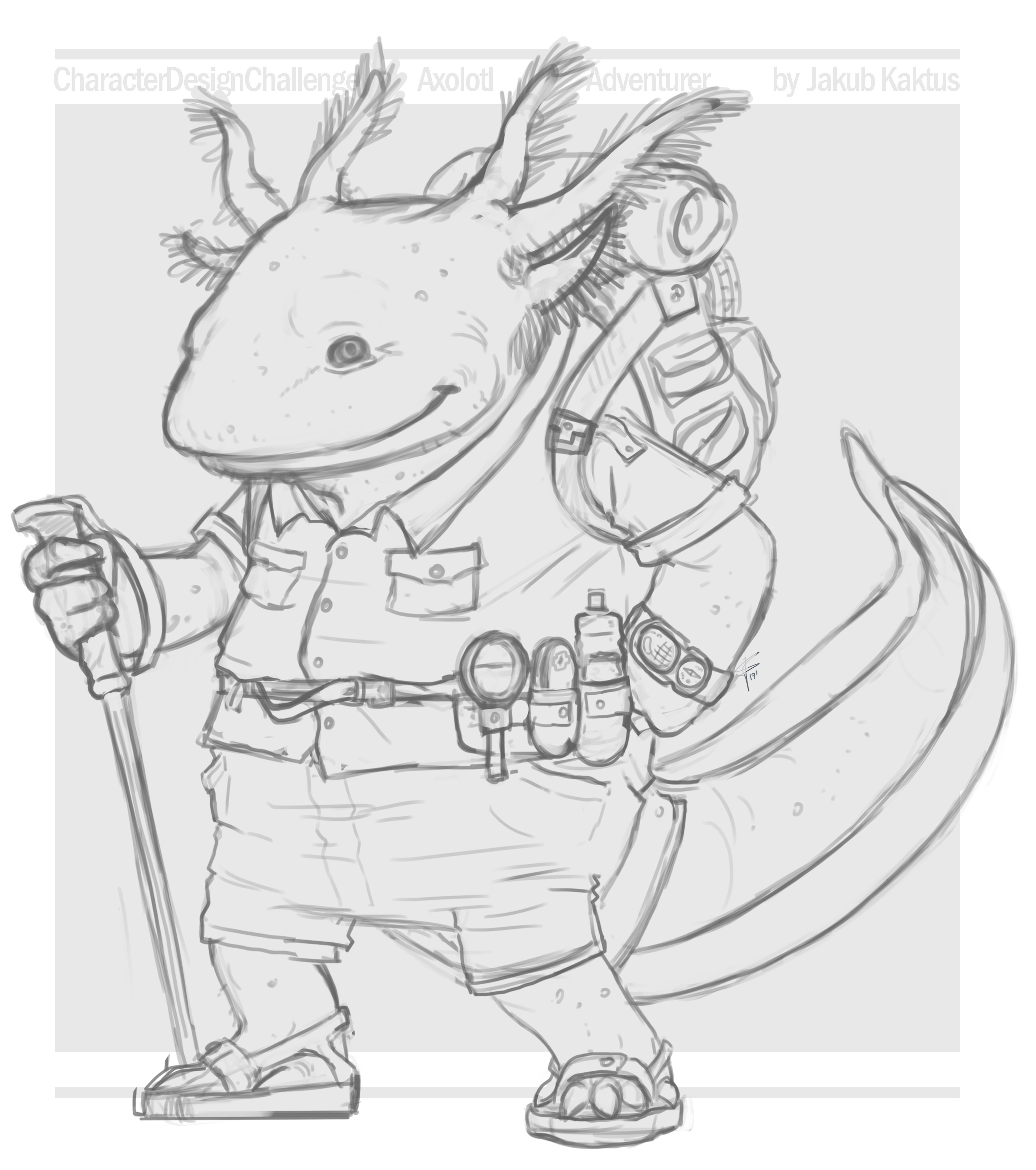 Jakub Kaktus Axolotl Adventurer Cdc 19 12