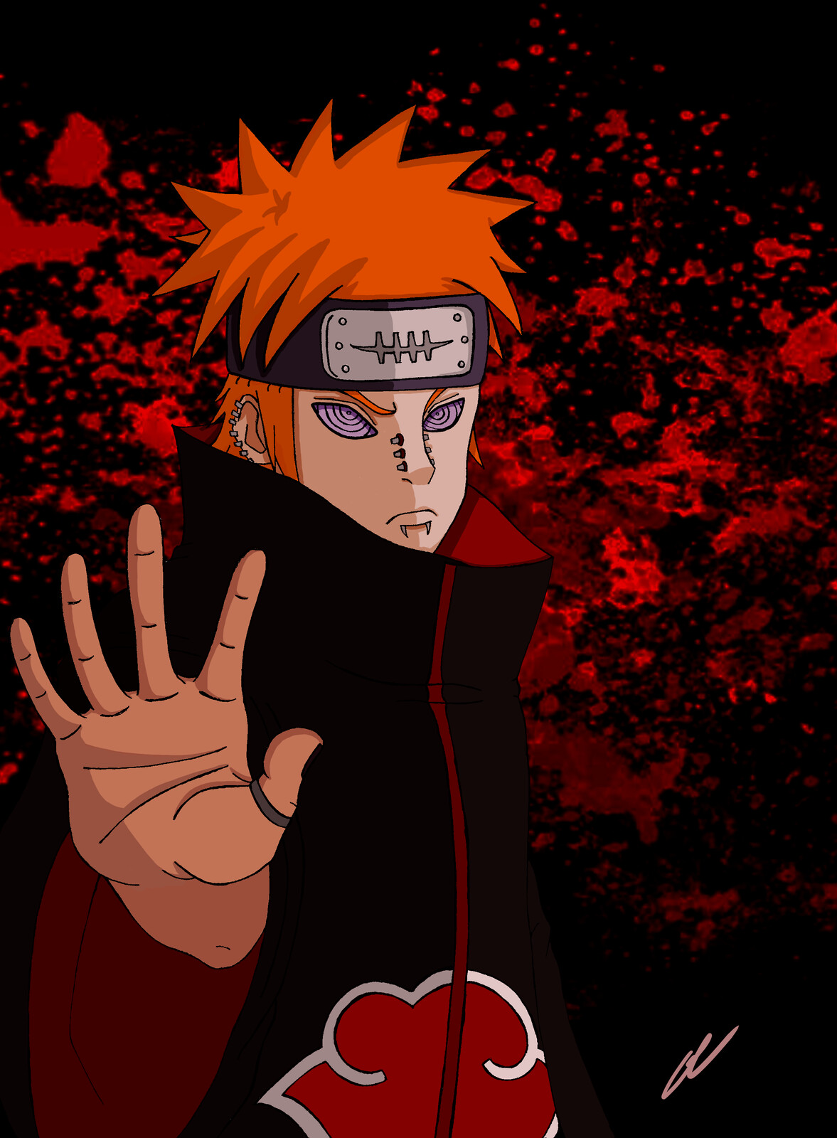 Artstation Naruto Fanart Pain Nagato Guilherme Correia Artstation Naruto Fanart Pain Nagato Guilherme Correia