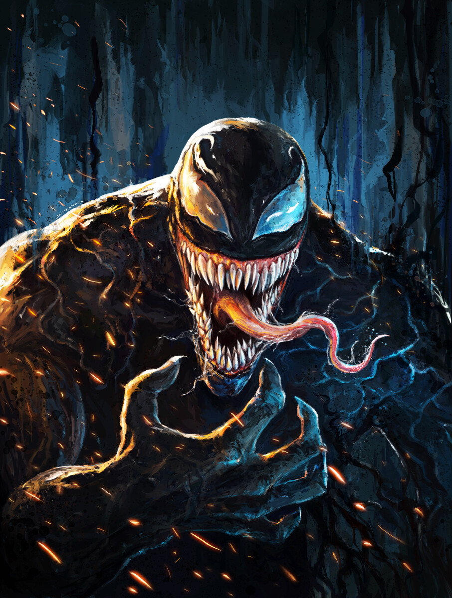 ArtStation - Venom (Cover illustration 