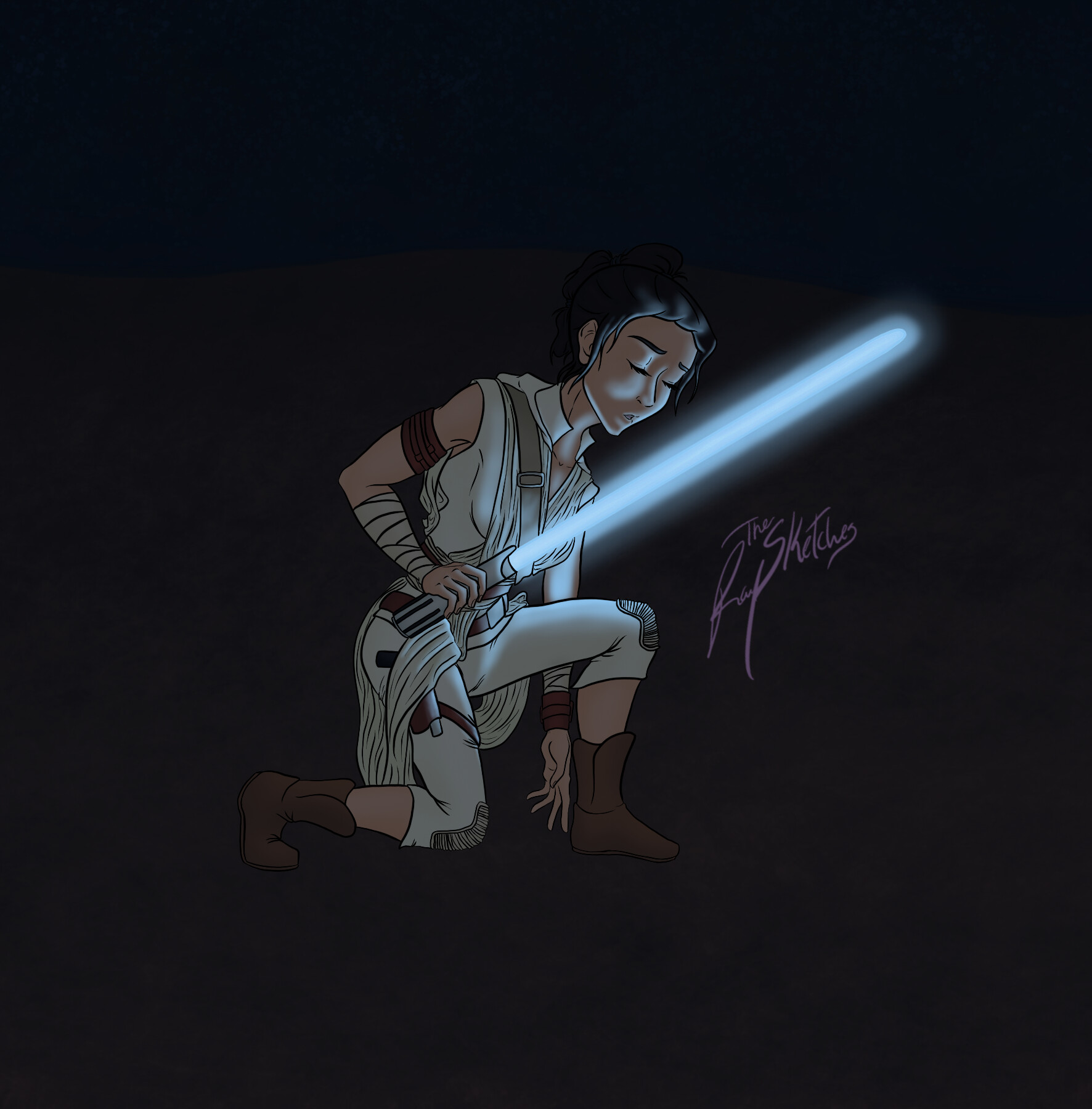 ArtStation - A Rey by a Ray