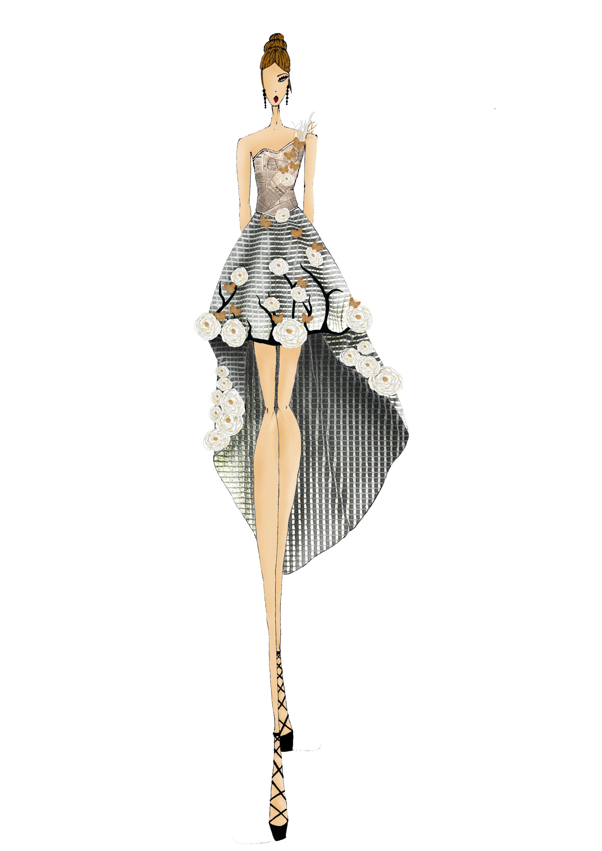 Mariangela cillo fashion sketch