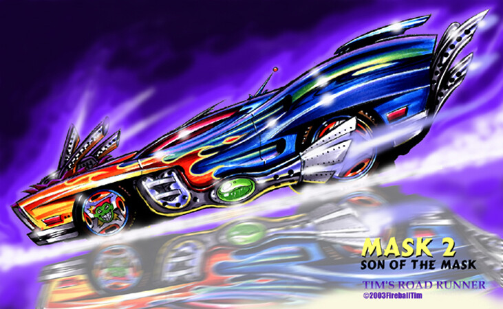 SON OF THE MASK - The Mask Muscle Car