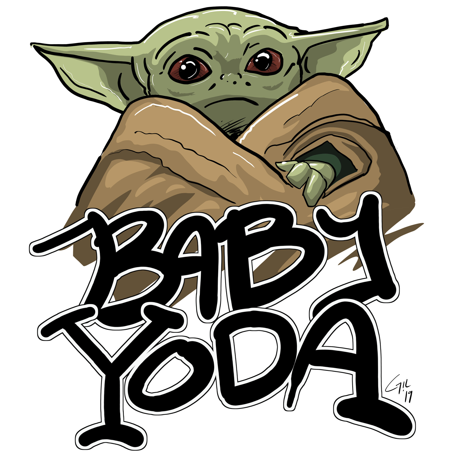 Artstation Baby Yoda Gilbert Perez Artstation Baby Yoda Gilbert Perez