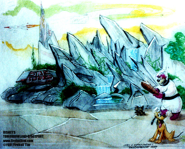 TOMORROWLAND - Entrance - Disneyland