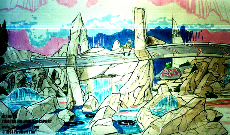 TOMORROWLAND - Entrance - Disneyland