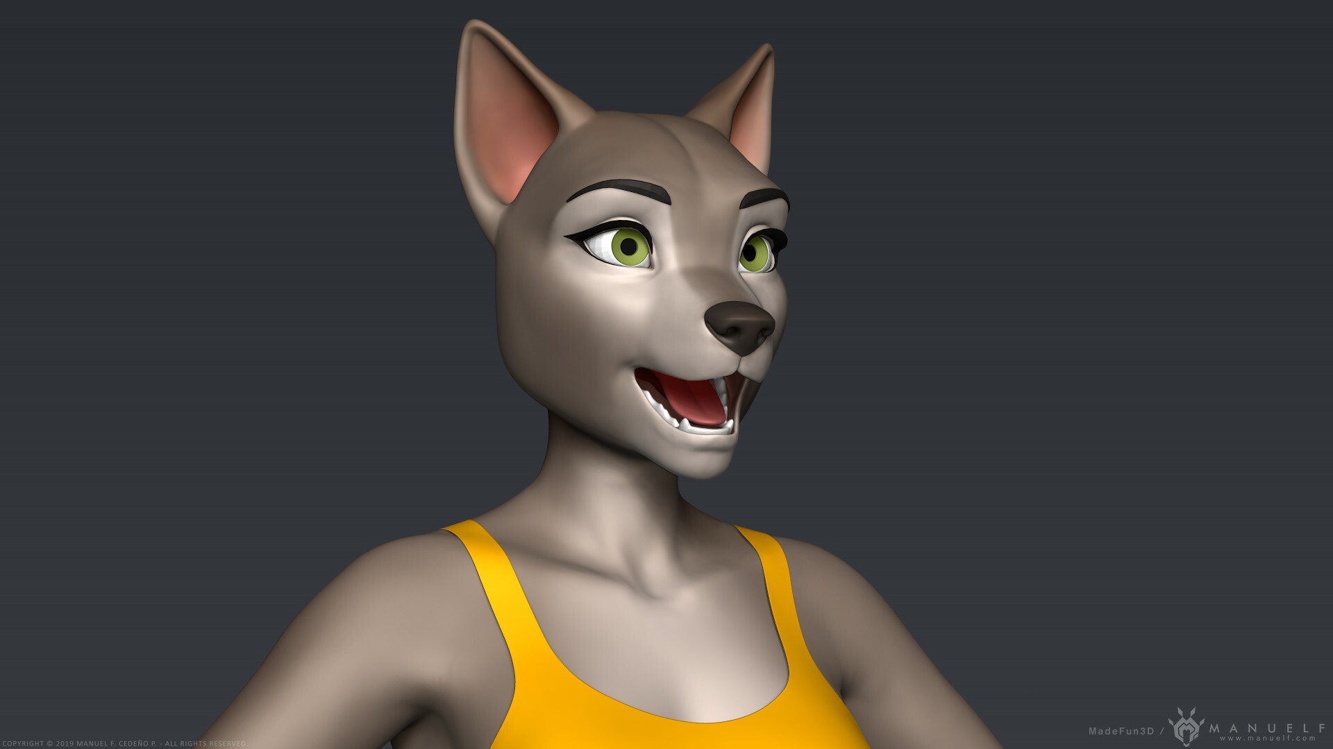 Artstation Anthropomorphic Furry Wolf Girl Manuel F Cedeno You can look furry wolf female anime wolf drawings below! anthropomorphic furry wolf girl manuel