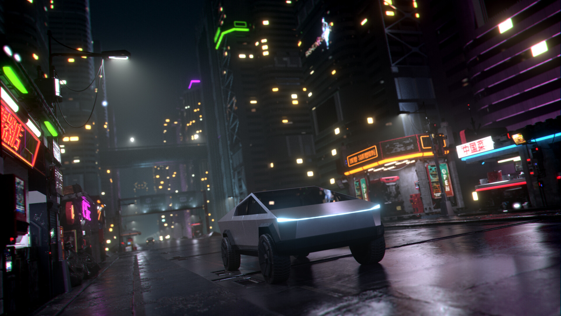 ArtStation - Tesla Cybertruck