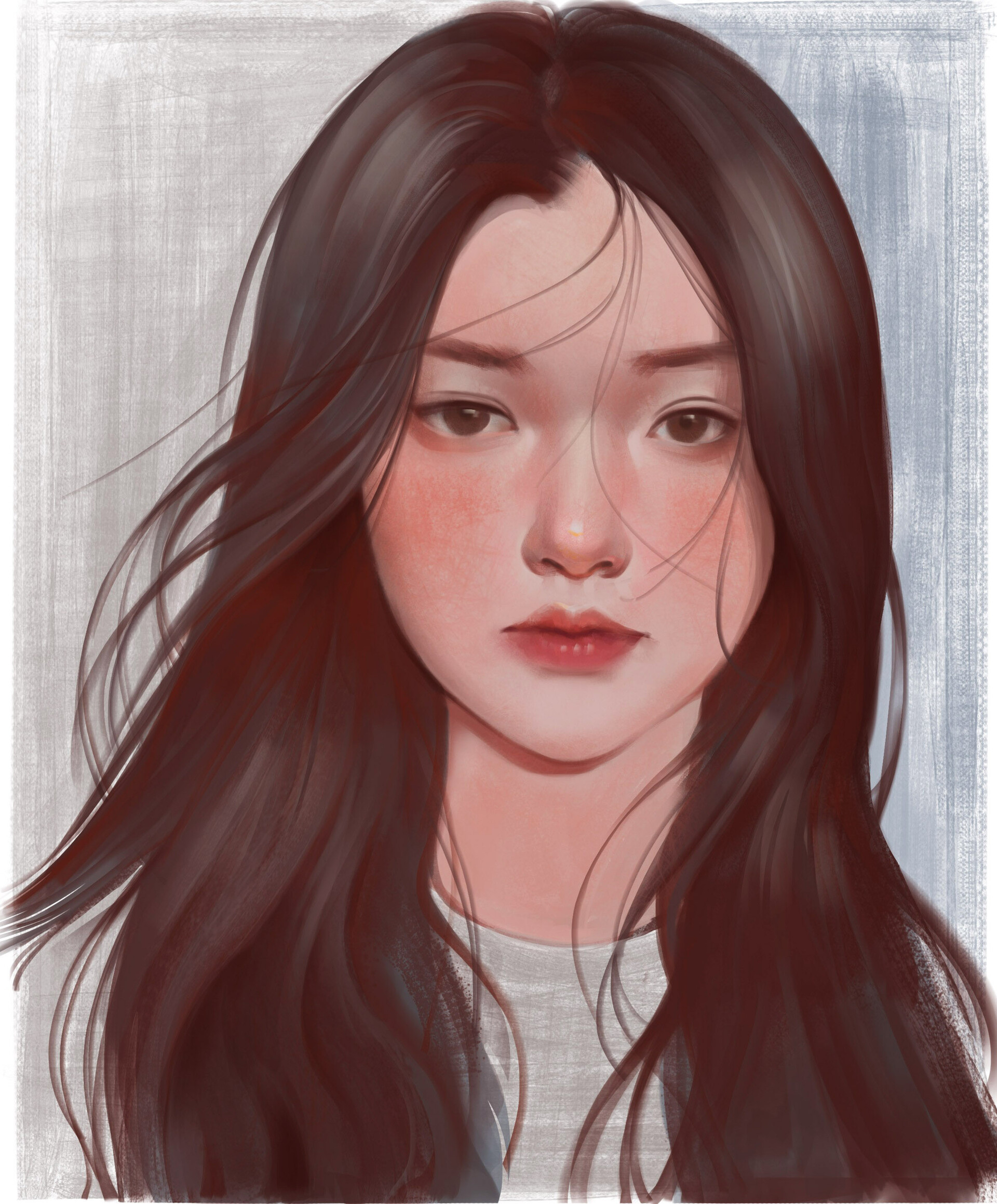 Artstation Face Painting Practice A Jin
