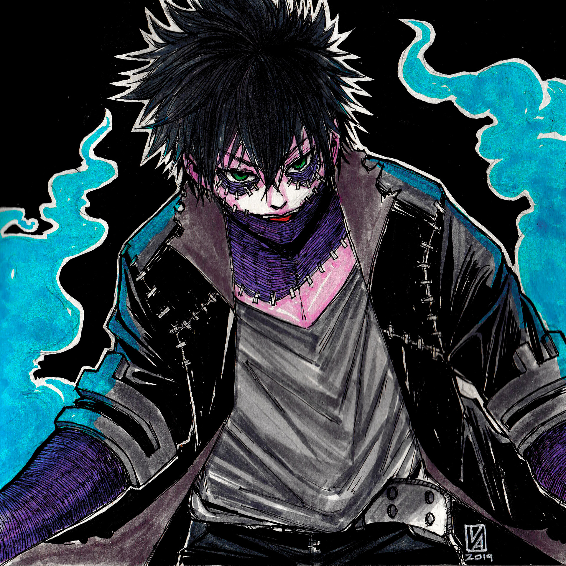 Artstation Dabi 荼毘だび Alvin Bragais Artstation Dabi 荼毘だび Alvin Bragais