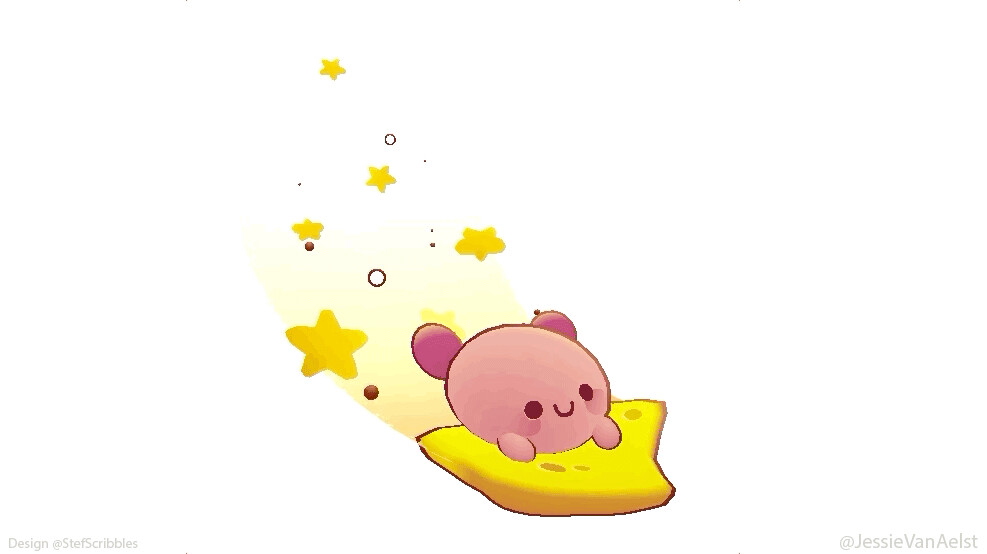 ArtStation Kirby Warp Star