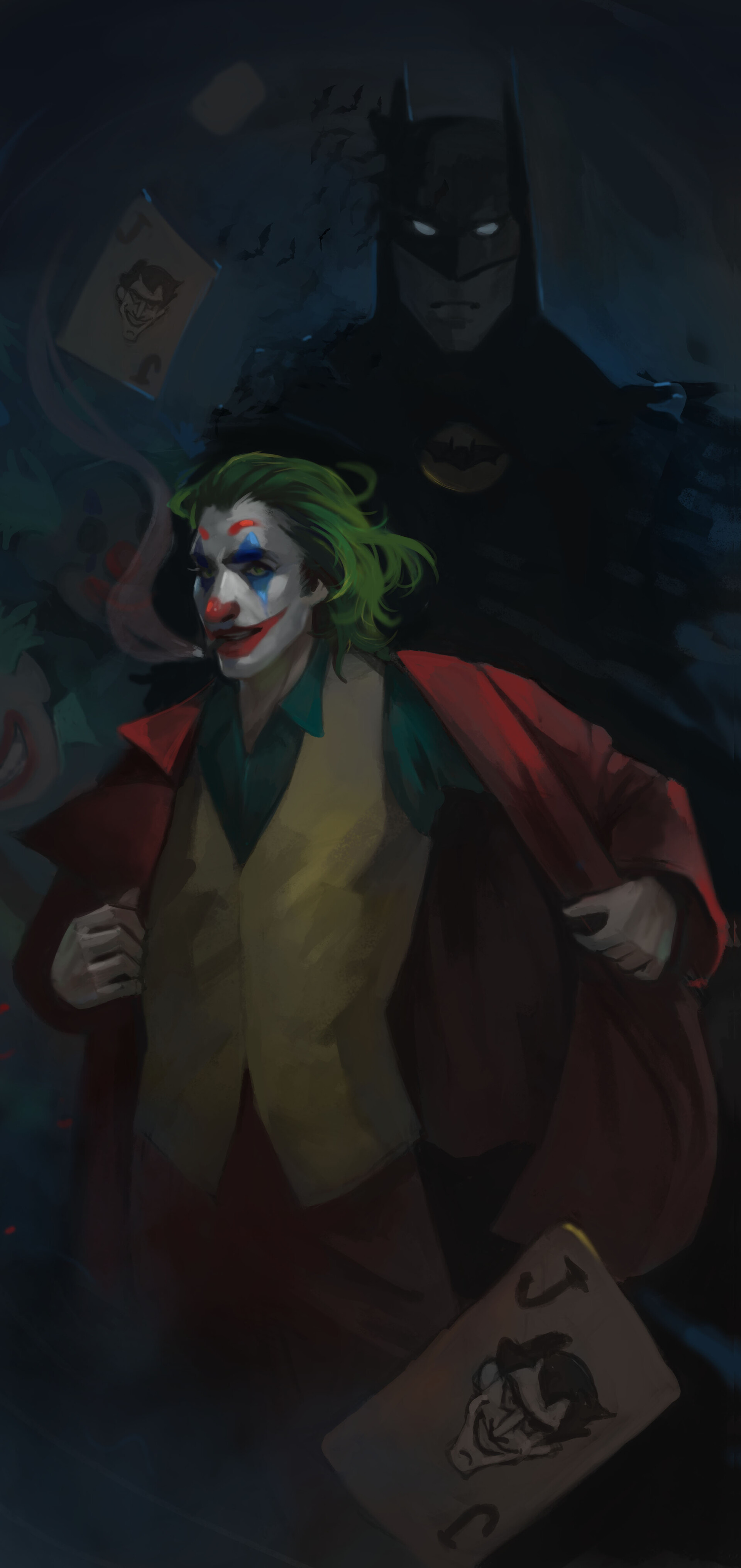 ArtStation - Joker and Batman