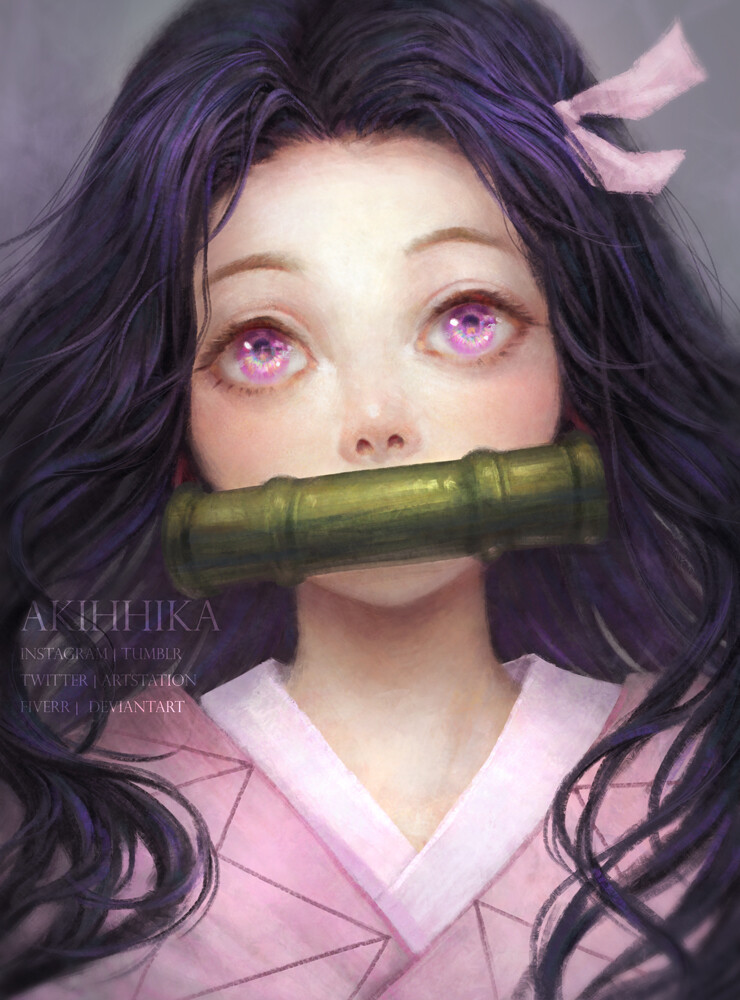 ArtStation - Nezuko