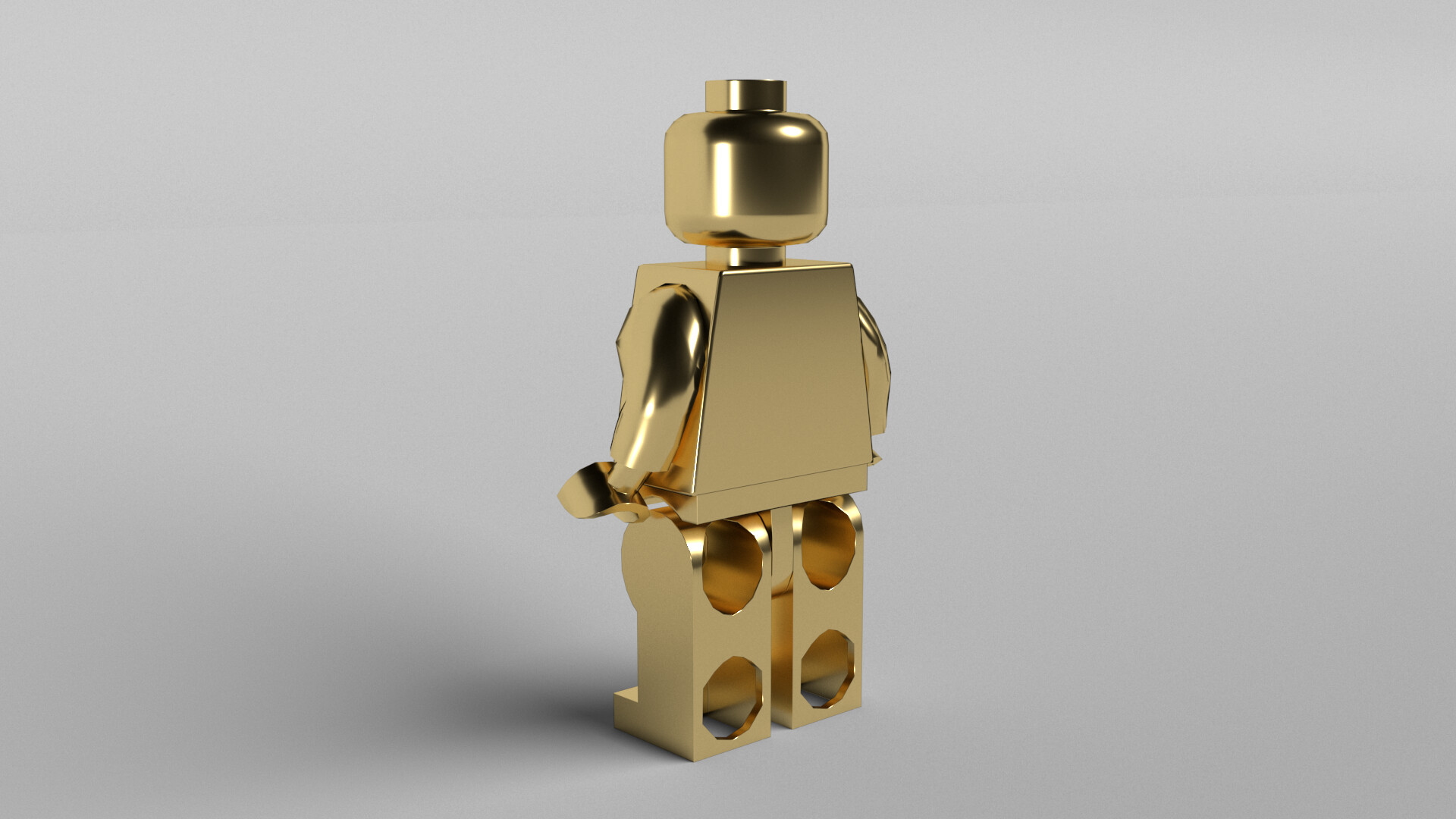 Gold lego guy hot sale