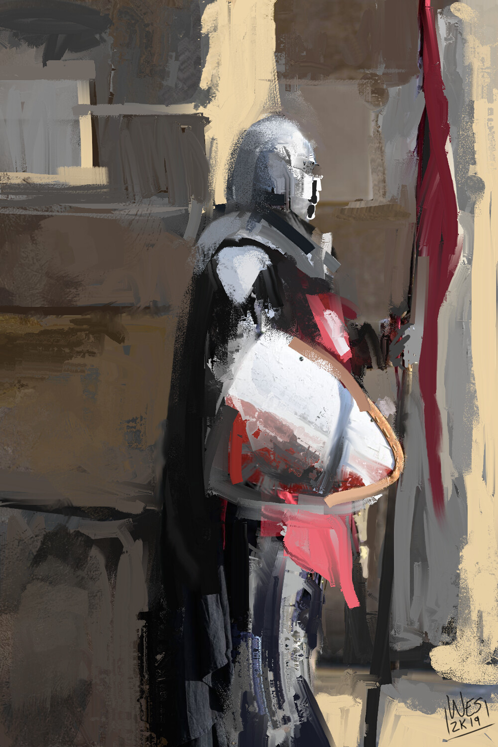 Artstation Knight S Watch Wesley Gardner