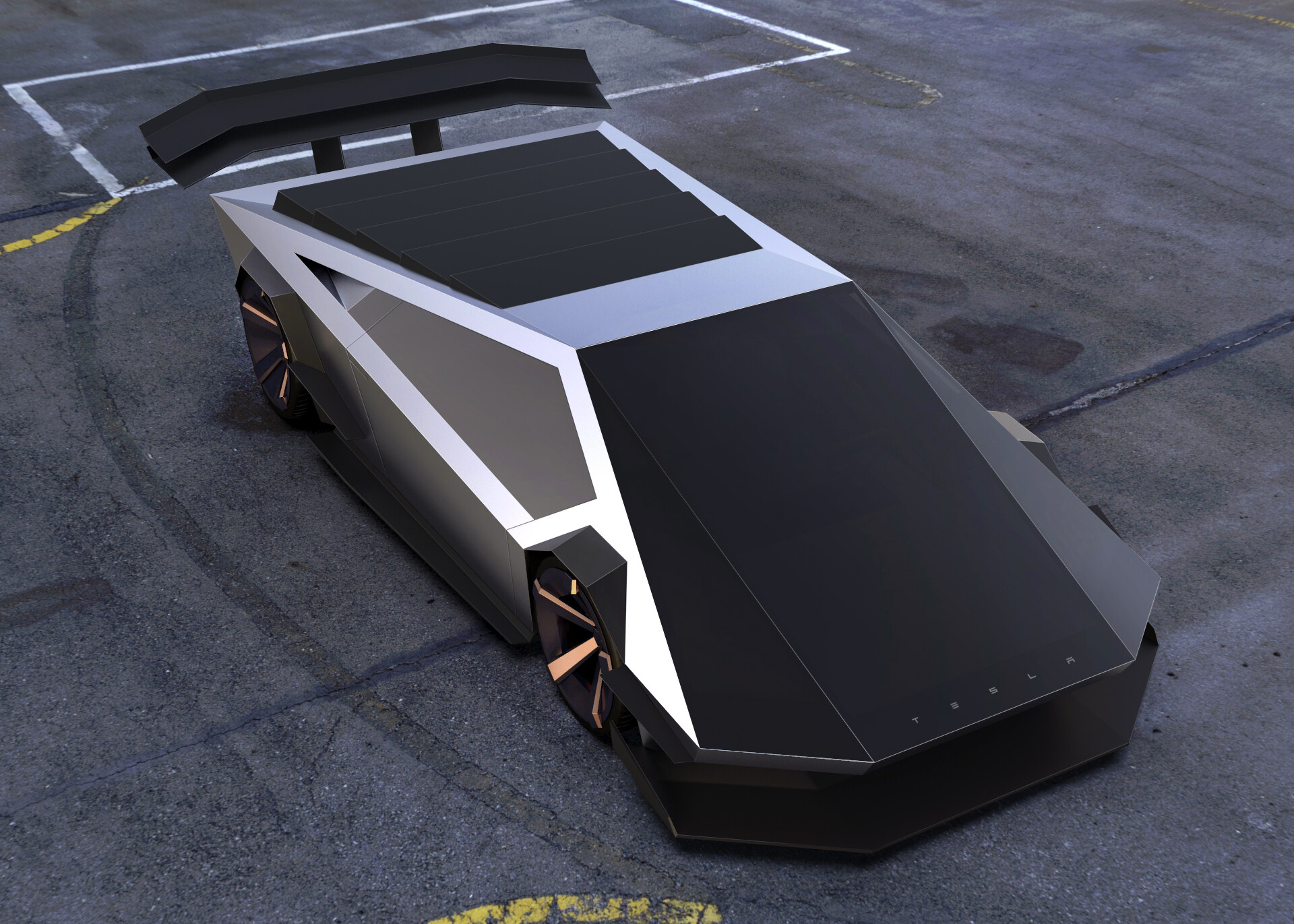 Tesla dron shop