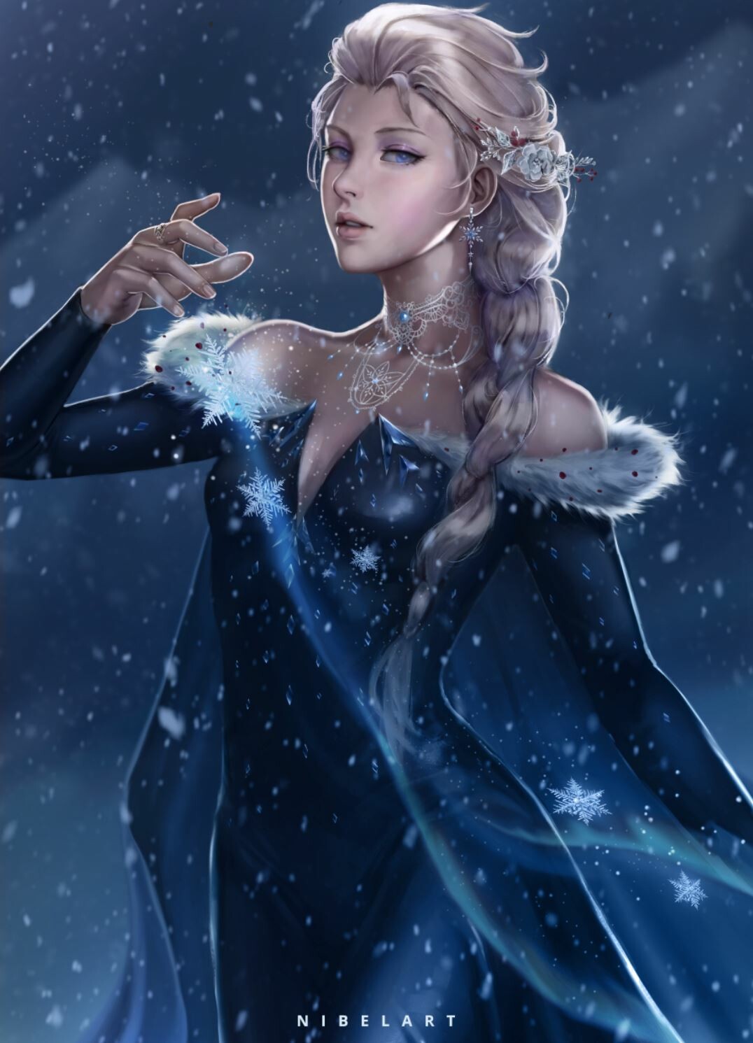 ArtStation - Elsa Frozen 2