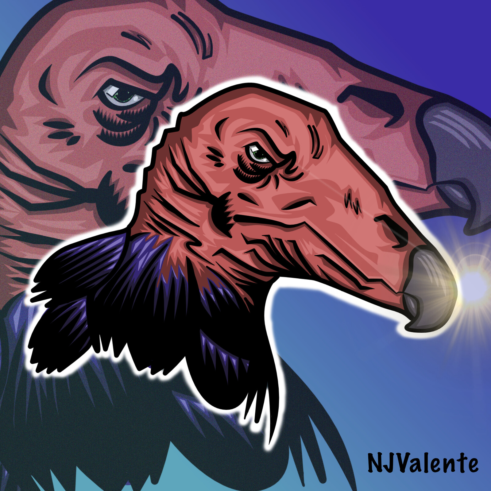 Voracious vulture
