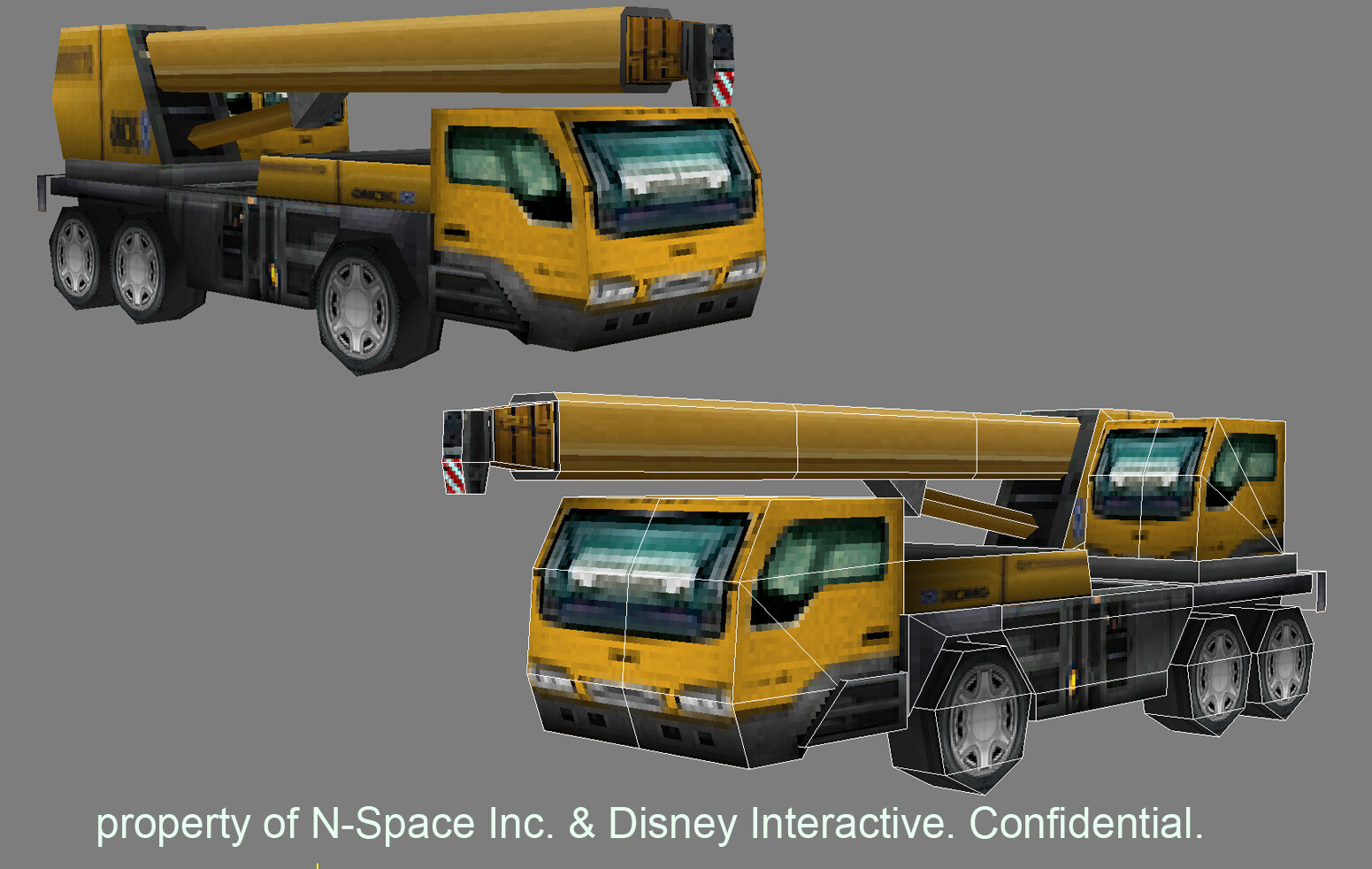 Assets modeled, textured and lighted for Disney's Aaron Stone DS. © Disney 2010 / © nSpace 2010