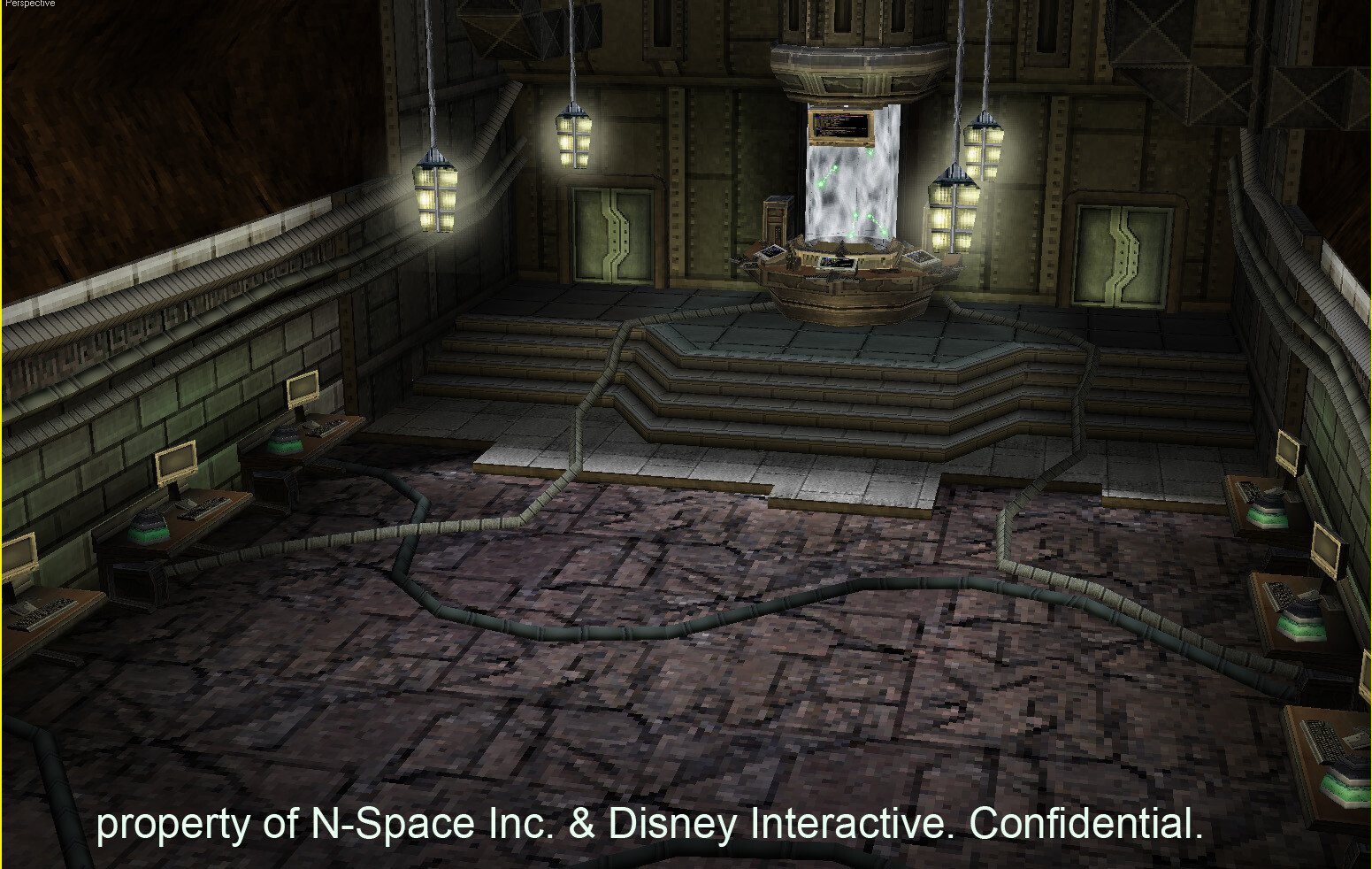 Environment modeled, textured and lighted for Disney's Aaron Stone DS. © Disney 2010 / © nSpace 2010