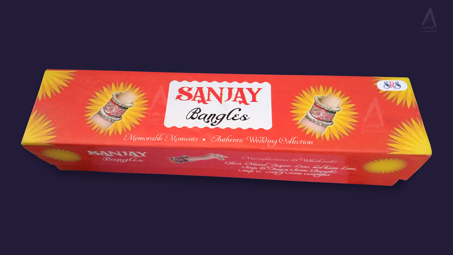ArtStation Product packaging designs Bangle Box