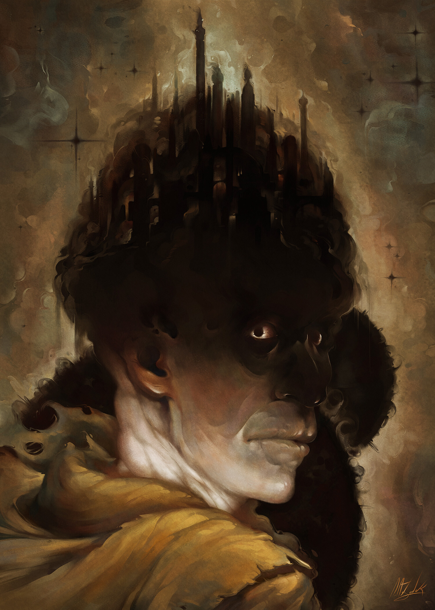Artstation The King In Yellow Nick Sadek