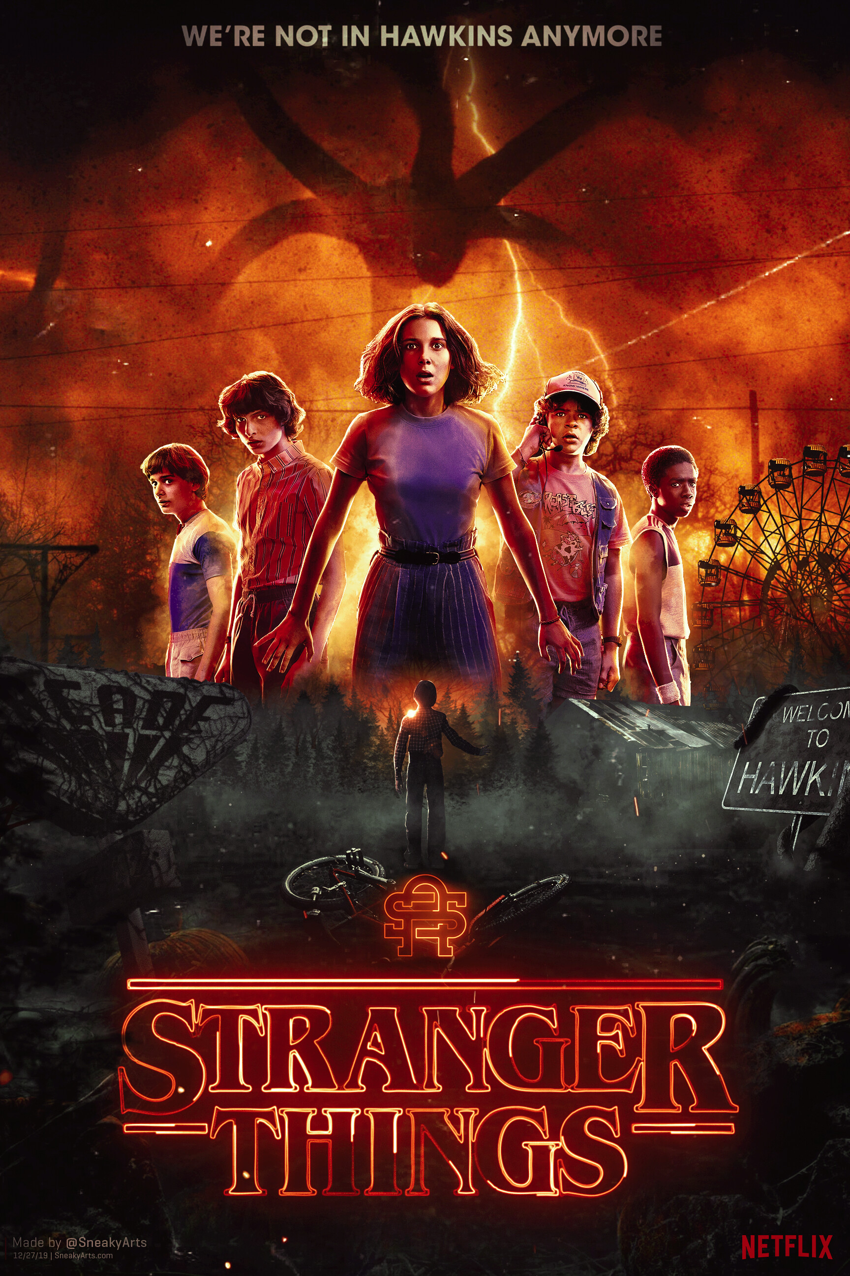 Artstation Stranger Things 4 By Sneakyarts