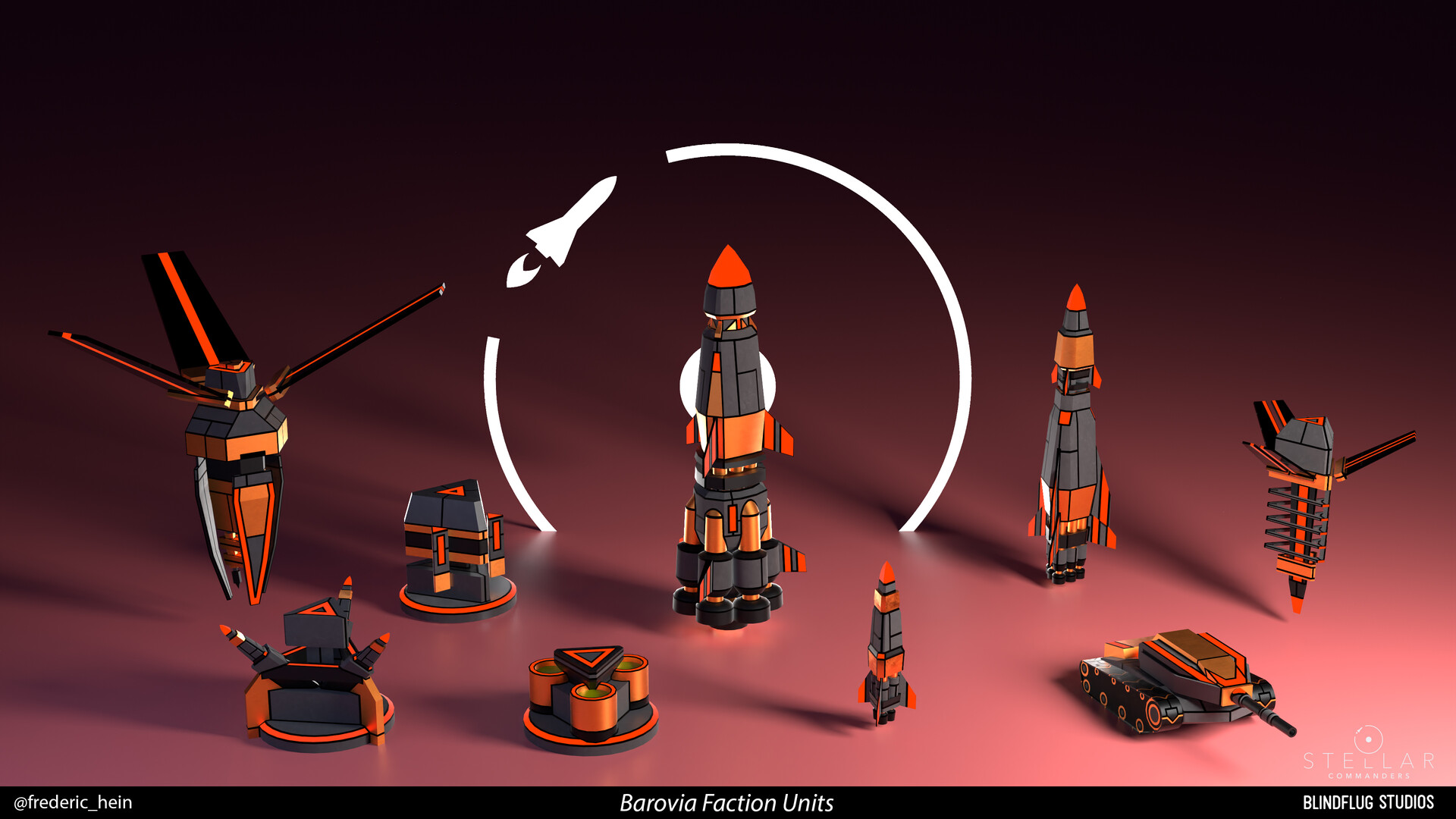 Frédéric Hein Stellar Commanders Bariovia Faction Attack Units