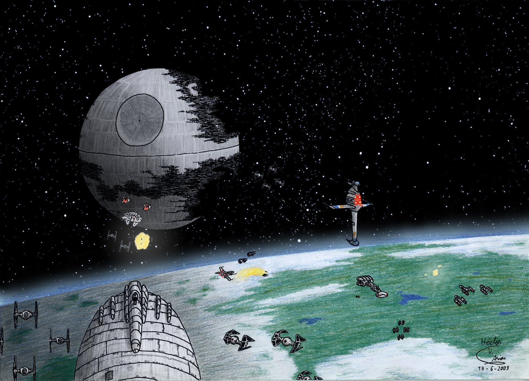 Star wars battle of endor clearance