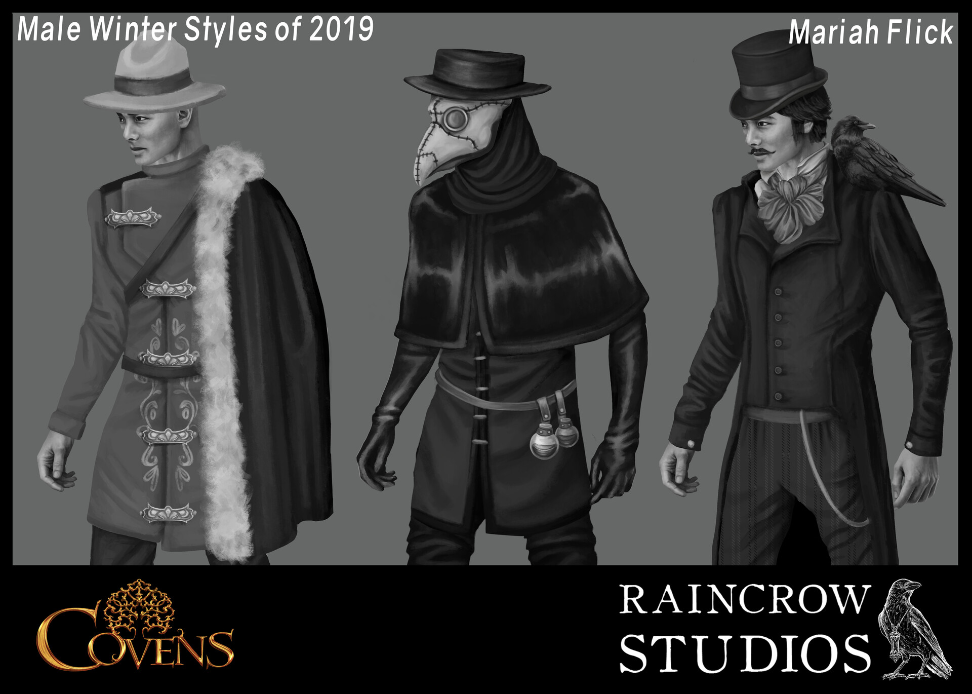 Artstation Male Winter Styles Of 2019 Mariah Flick