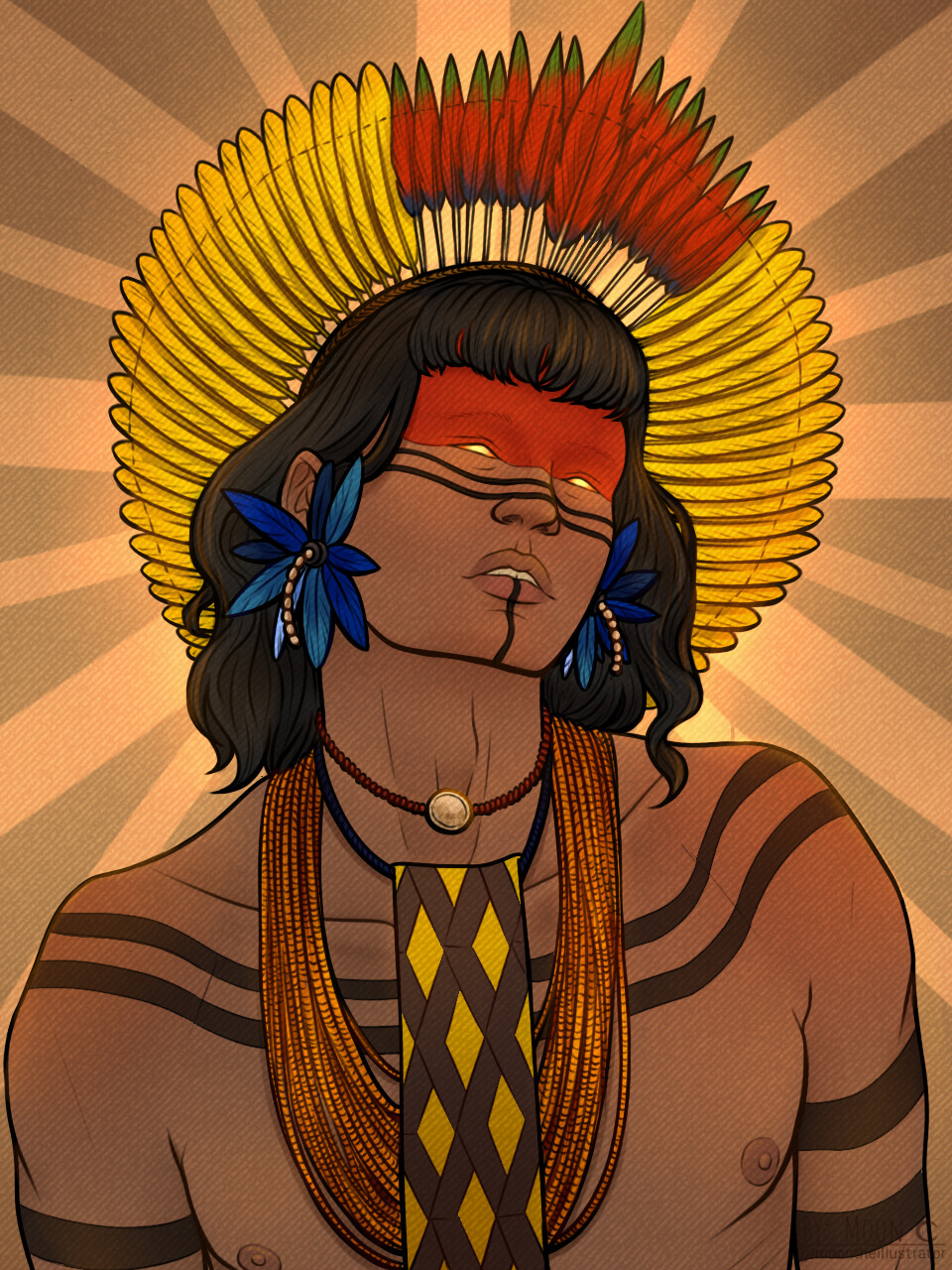 ArtStation - Brazillian Tupi-Guarani Folklore Project - The Luison