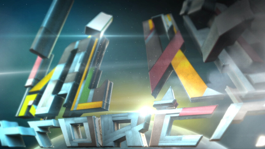 SHOT: Dissected logo, rigged and animated all parts into place