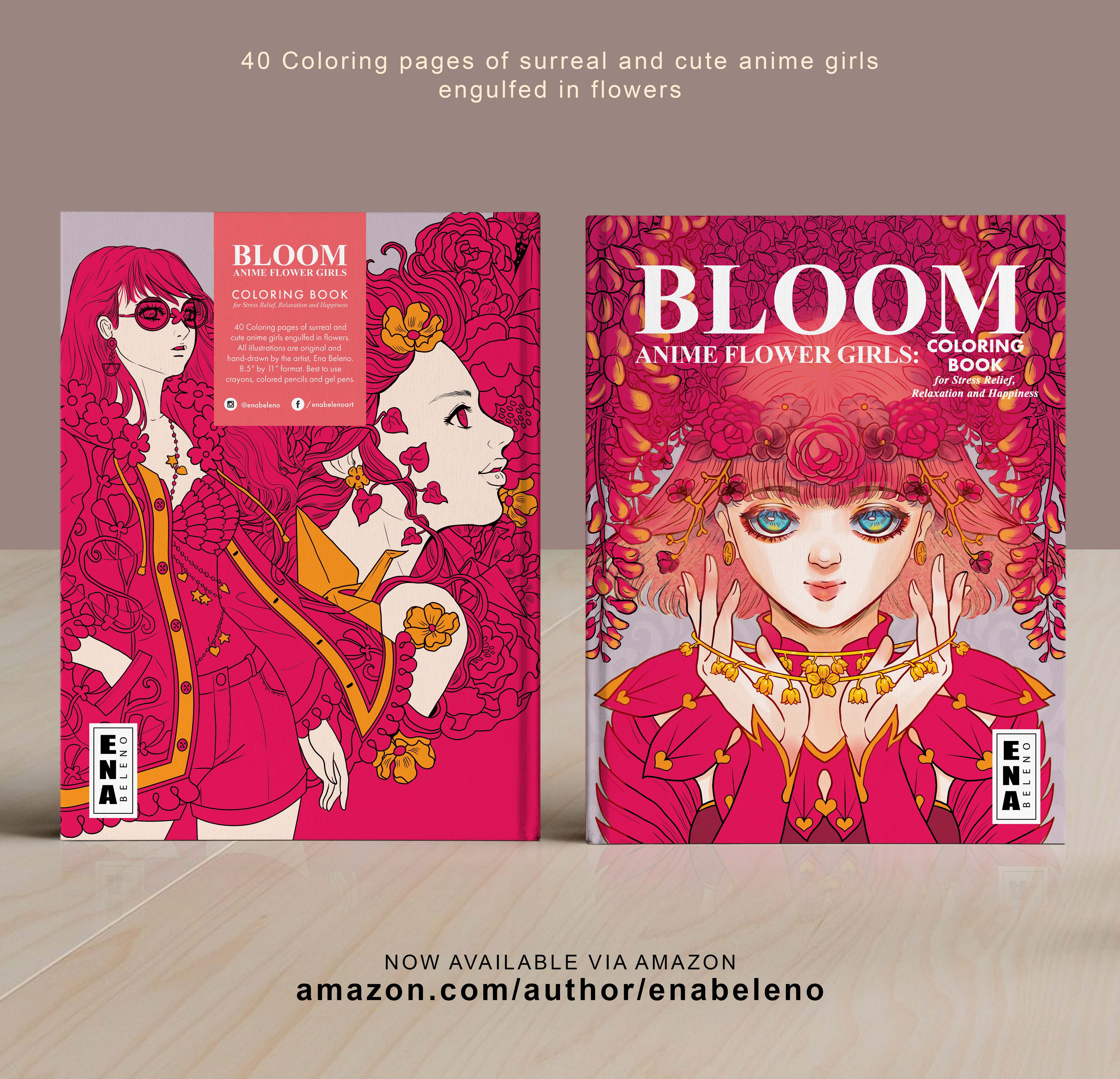 Download Artstation Bloom Flower Girl Ena Beleno
