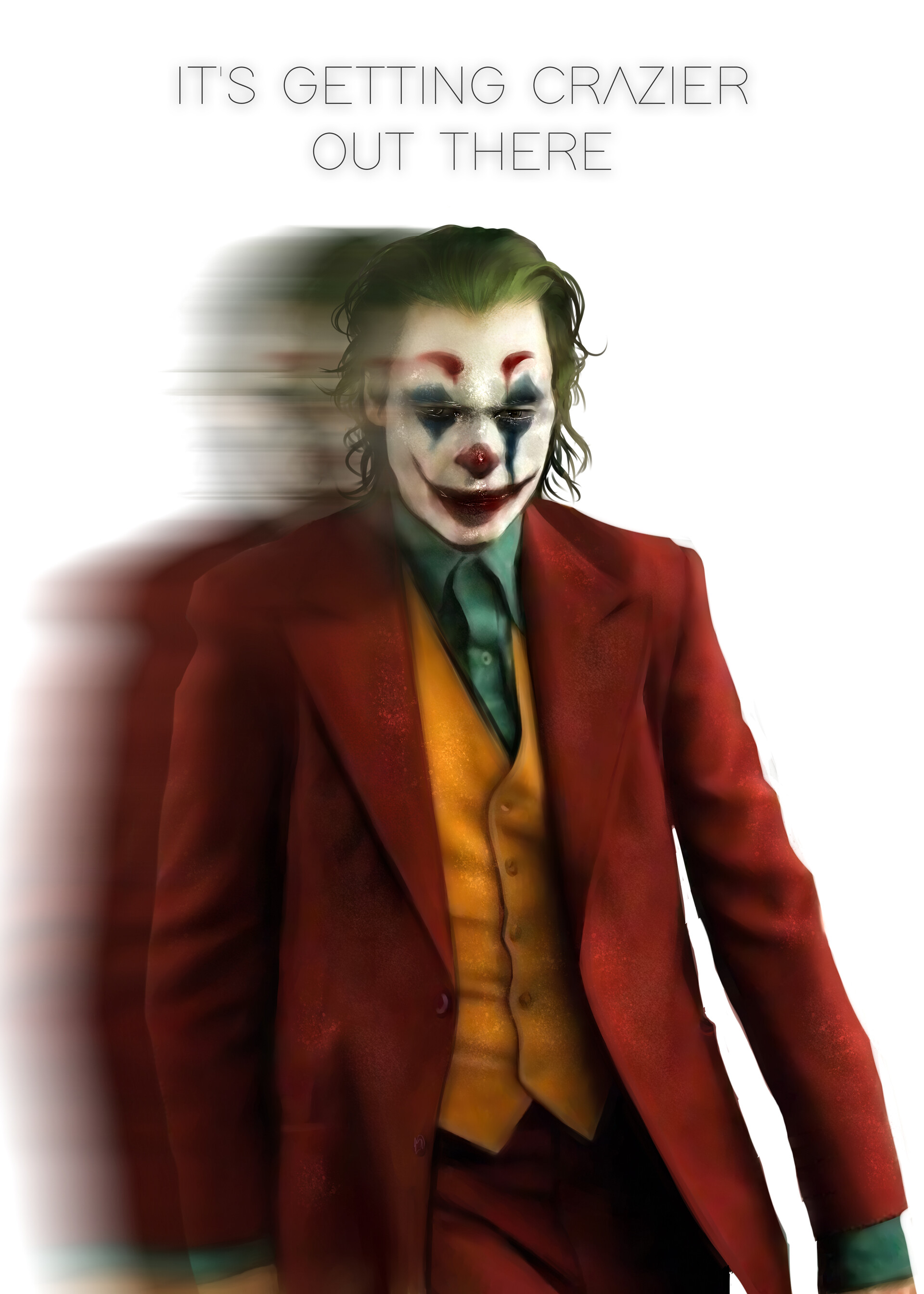 Artstation joker it s getting crazier out there