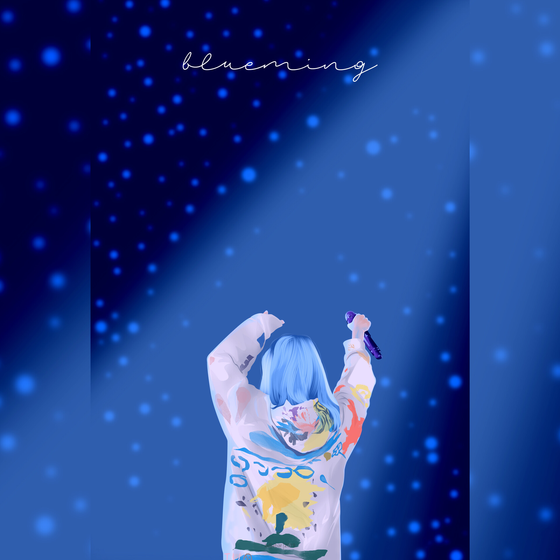 Artstation Iu Blueming Gama