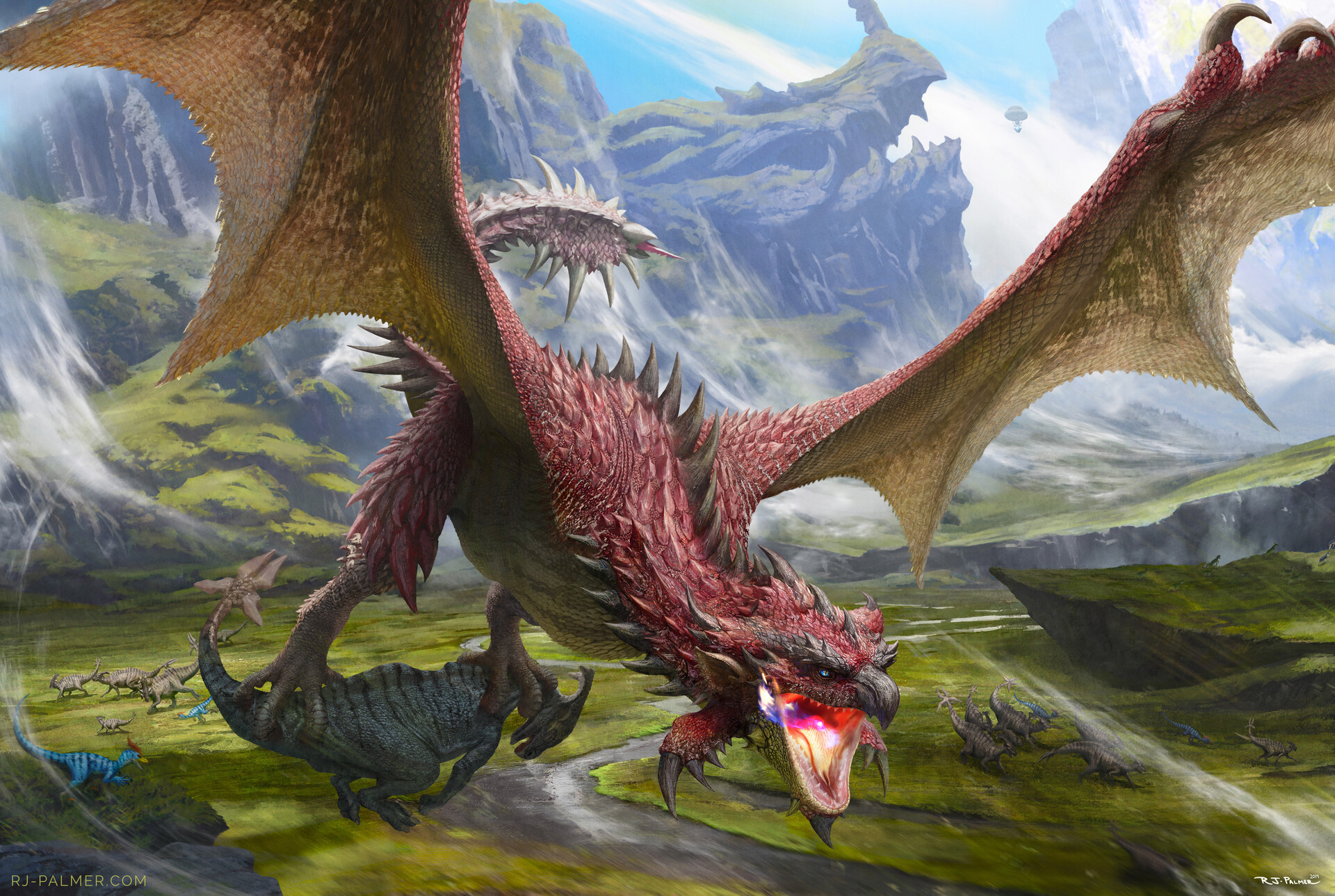 ArtStation Rathalos