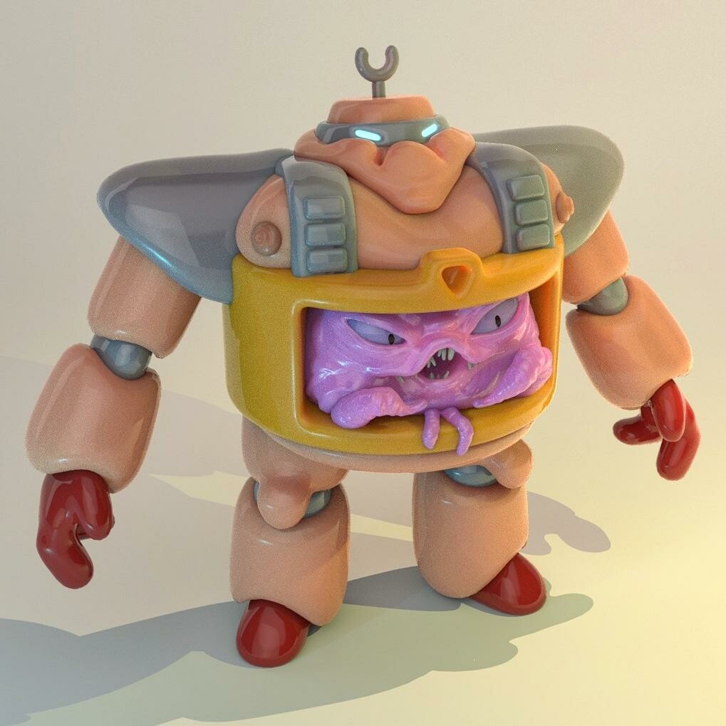 Artstation 3d Sculpts Of Teenage Mutant Ninja Turtles Characters Davor Mihalji