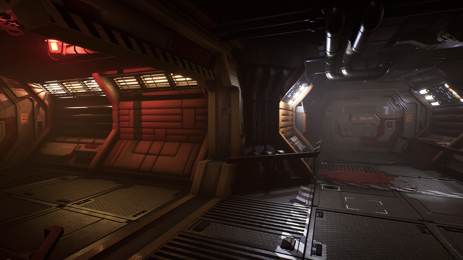 The blood decal and door texture made by Gábor Szász.