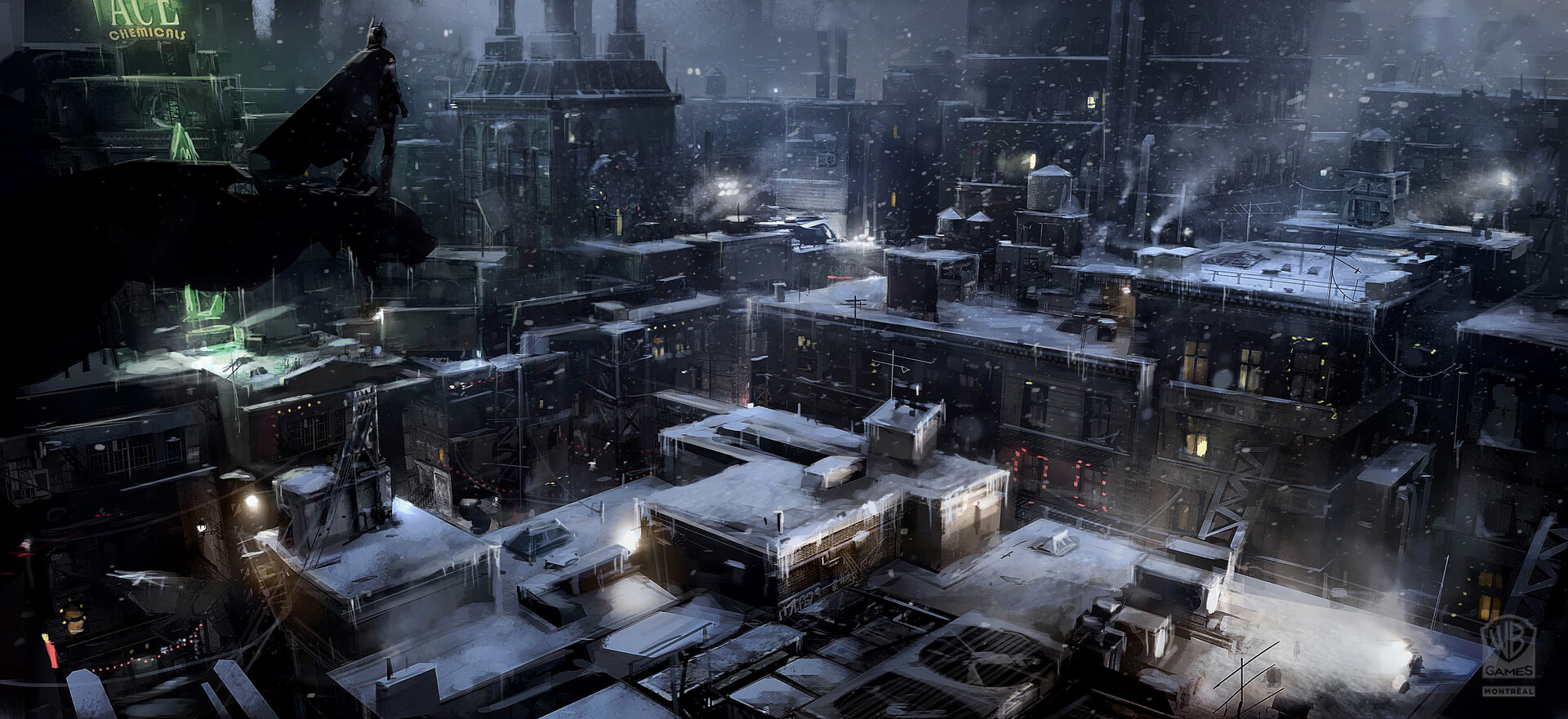 ArtStation - Batman Arkham Origins Gotham
