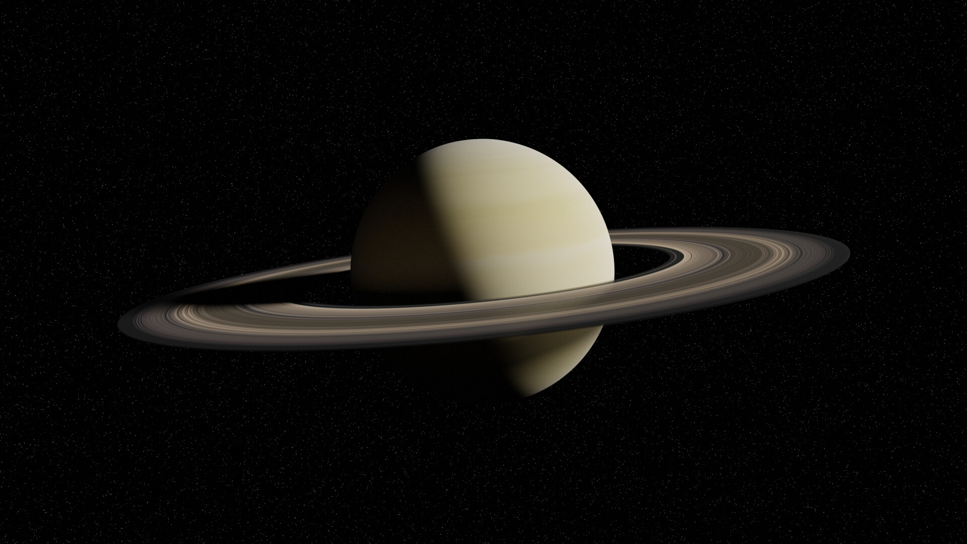 ArtStation - Saturn and Titan