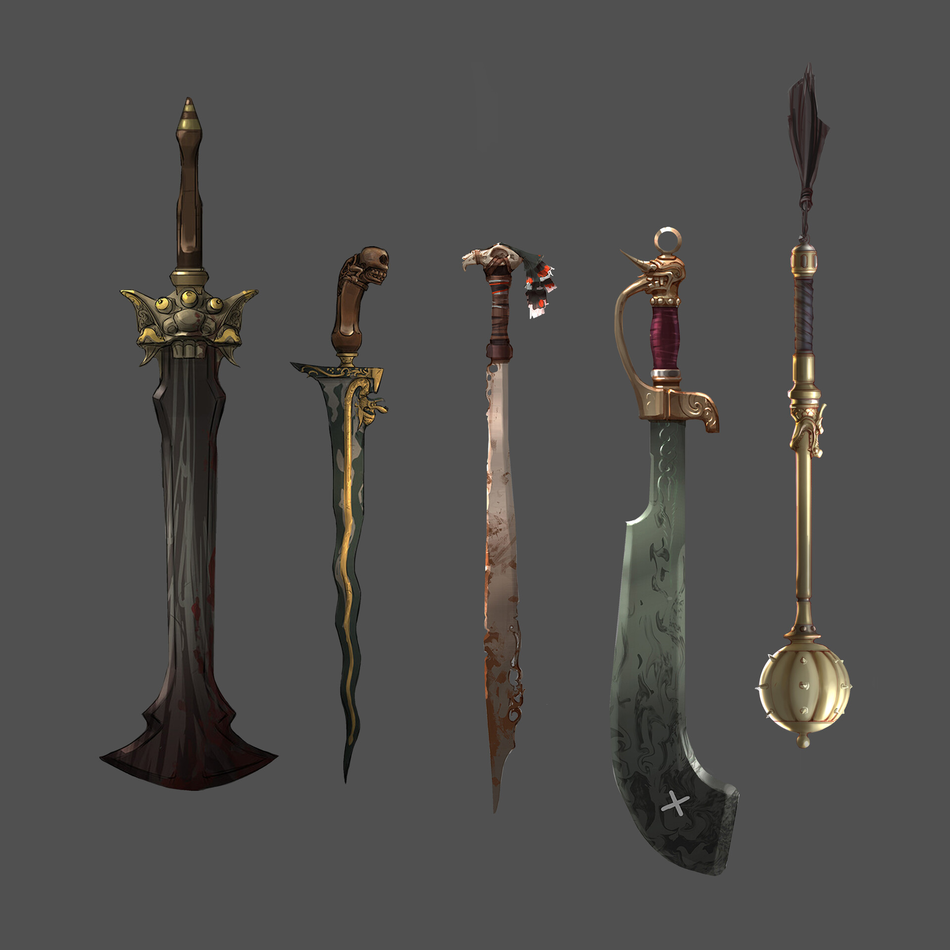 ArtStation - Weapon designs