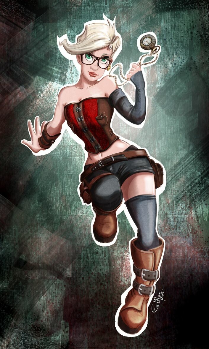 Thief girl character design