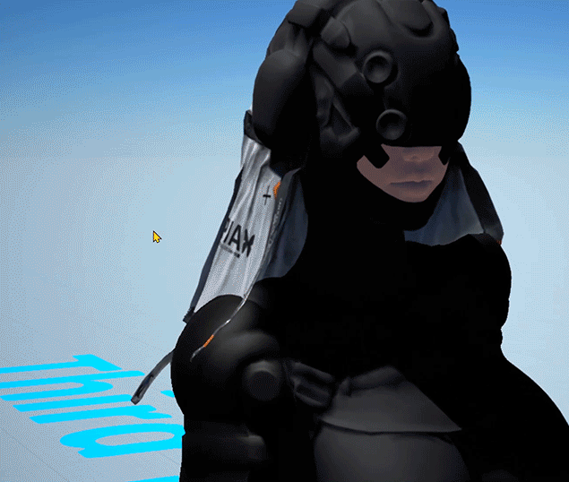 cloth simulation test 