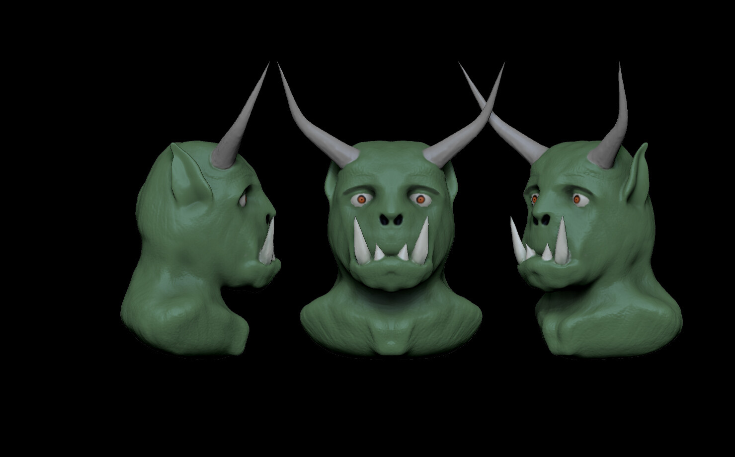 3D Sculpt of my monster