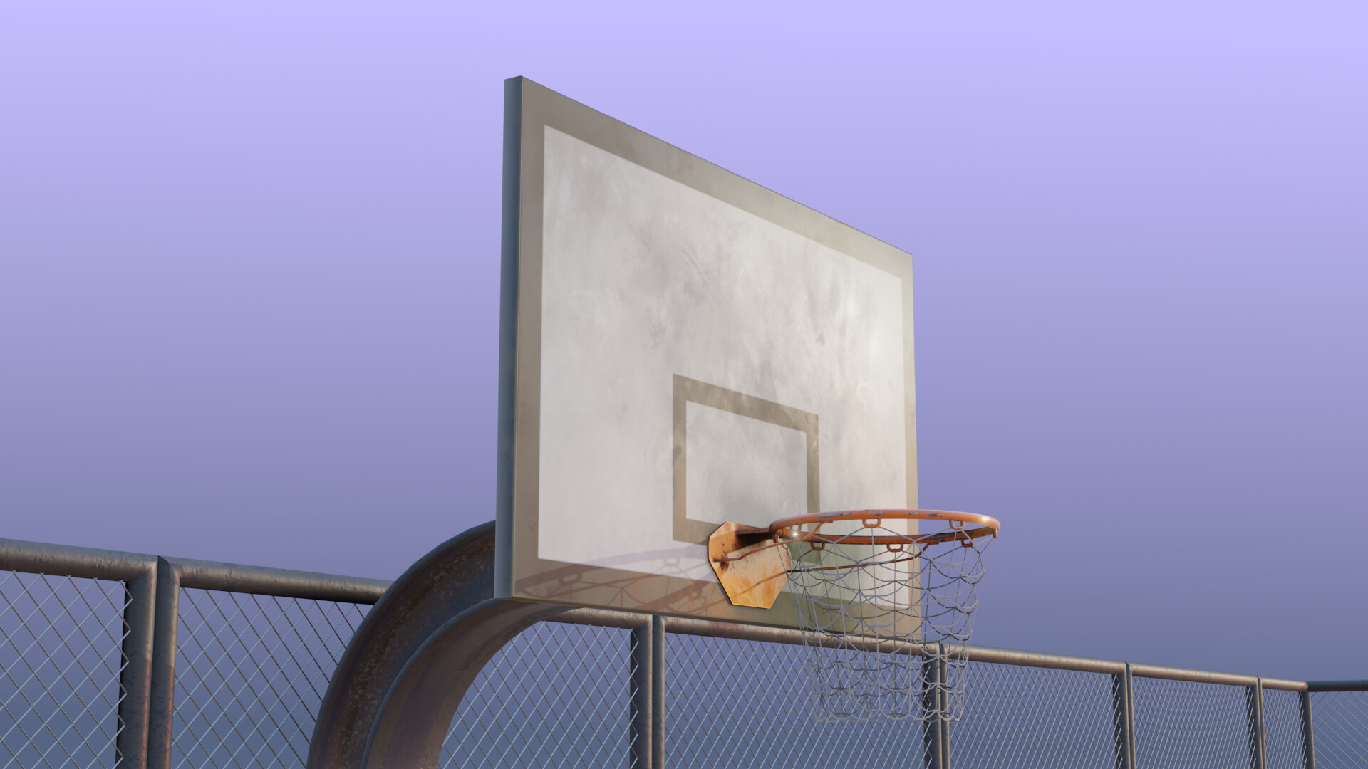 Street Basketball Court