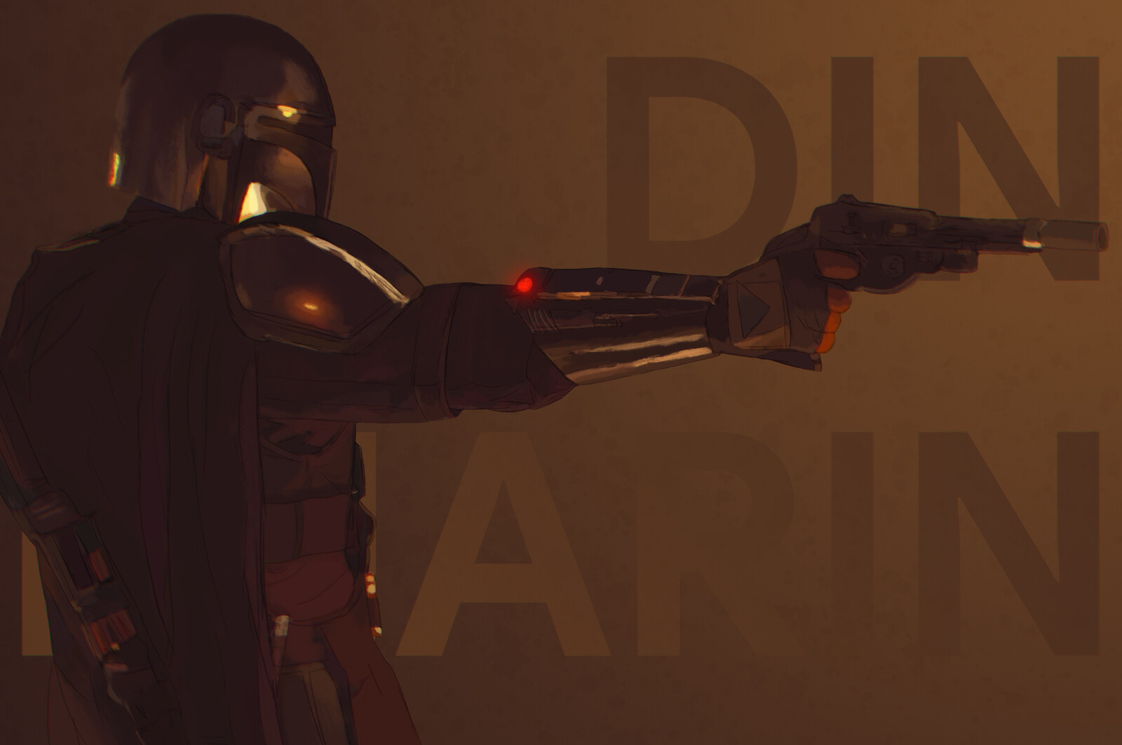 Artstation The Mandalorian Din Djarin Nicolas Rodriguez