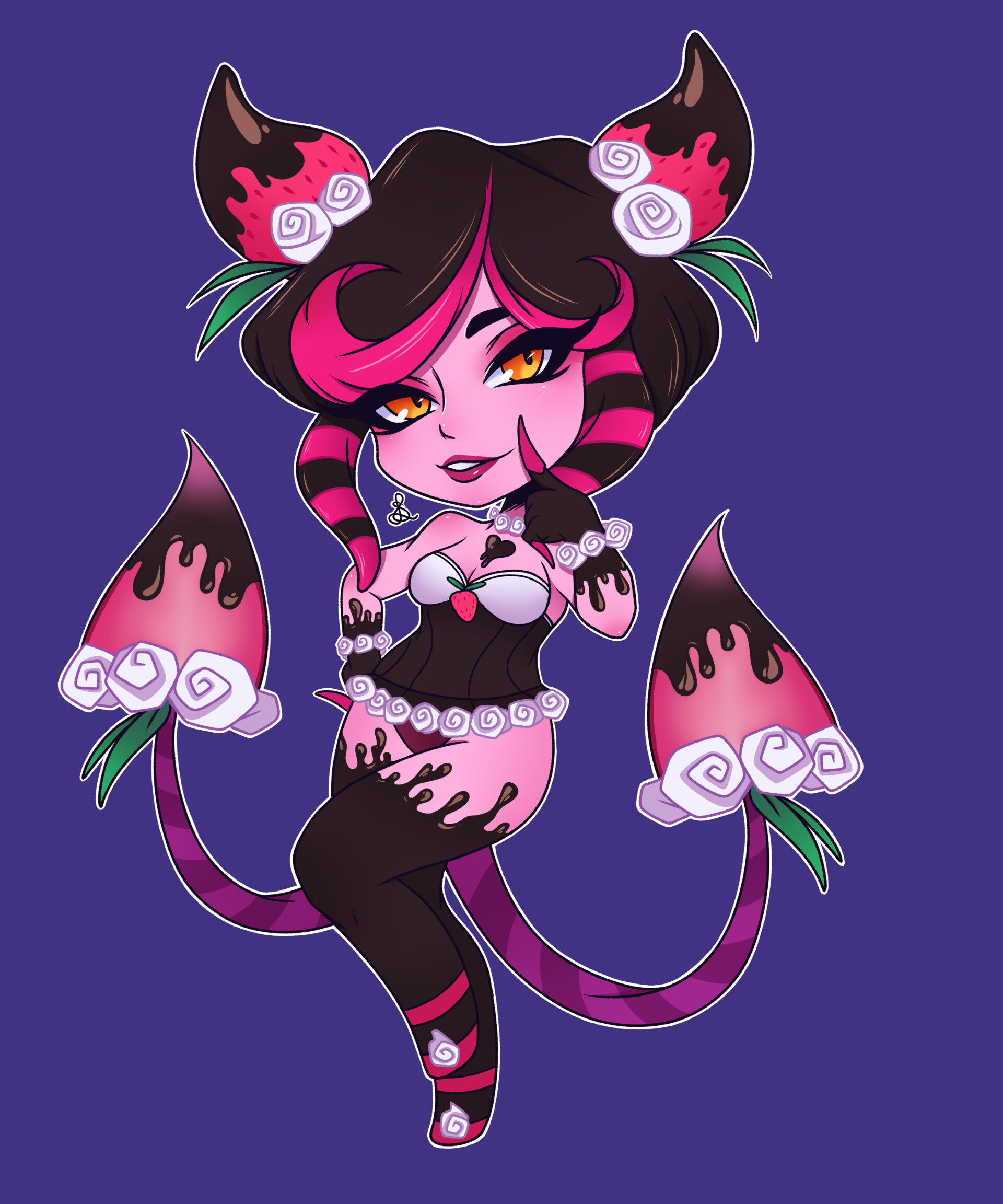 Skye Lavelle Sugar Rush Evelynn Chibi Fanart Evelynn by jyundee on deviantart. skye lavelle sugar rush evelynn chibi